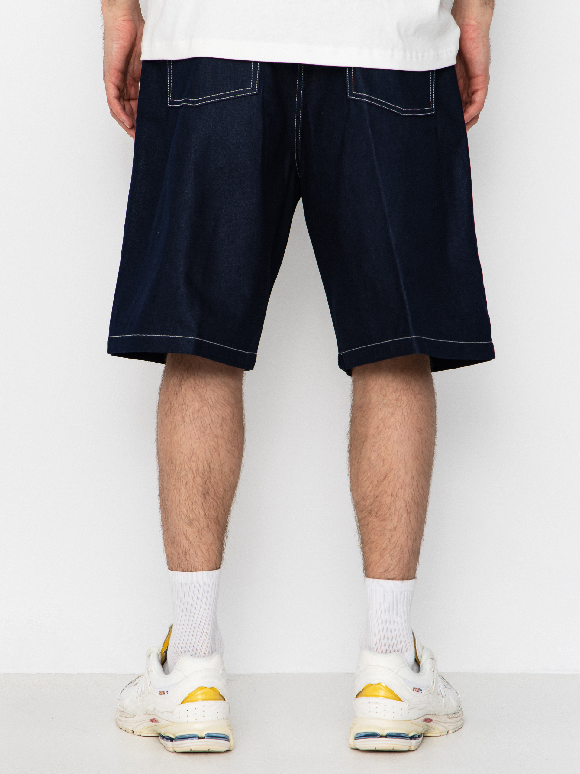 Rövidnadrág Carhartt WIP Brandon (blue rigrid)