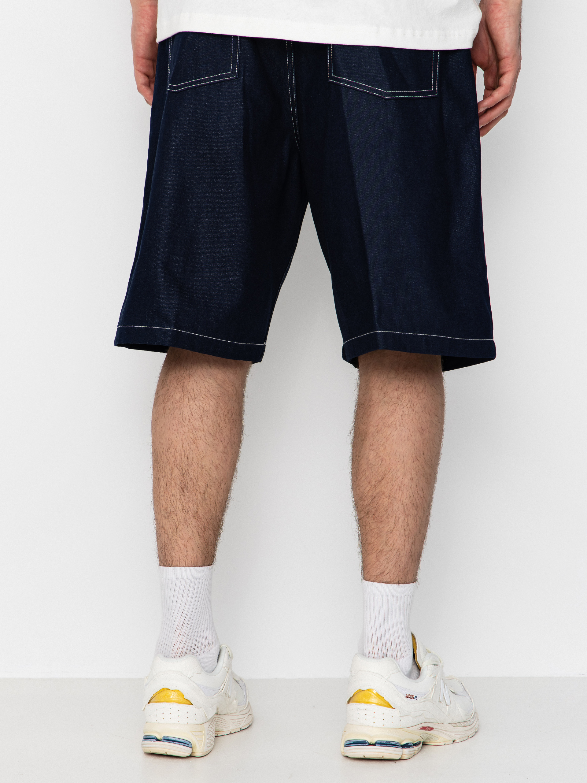 Rövidnadrág Carhartt WIP Brandon (blue rigrid)