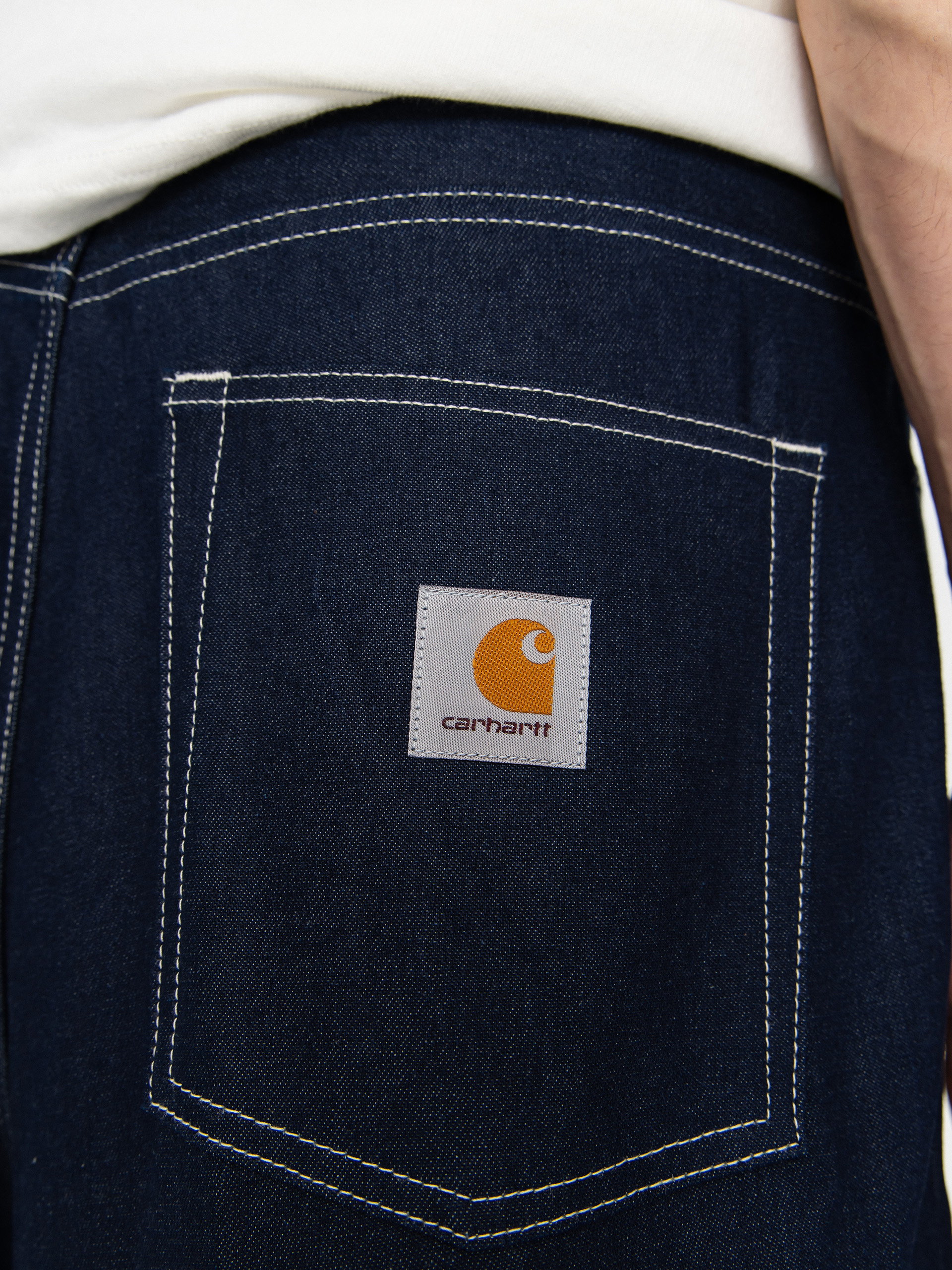Rövidnadrág Carhartt WIP Brandon (blue rigrid)