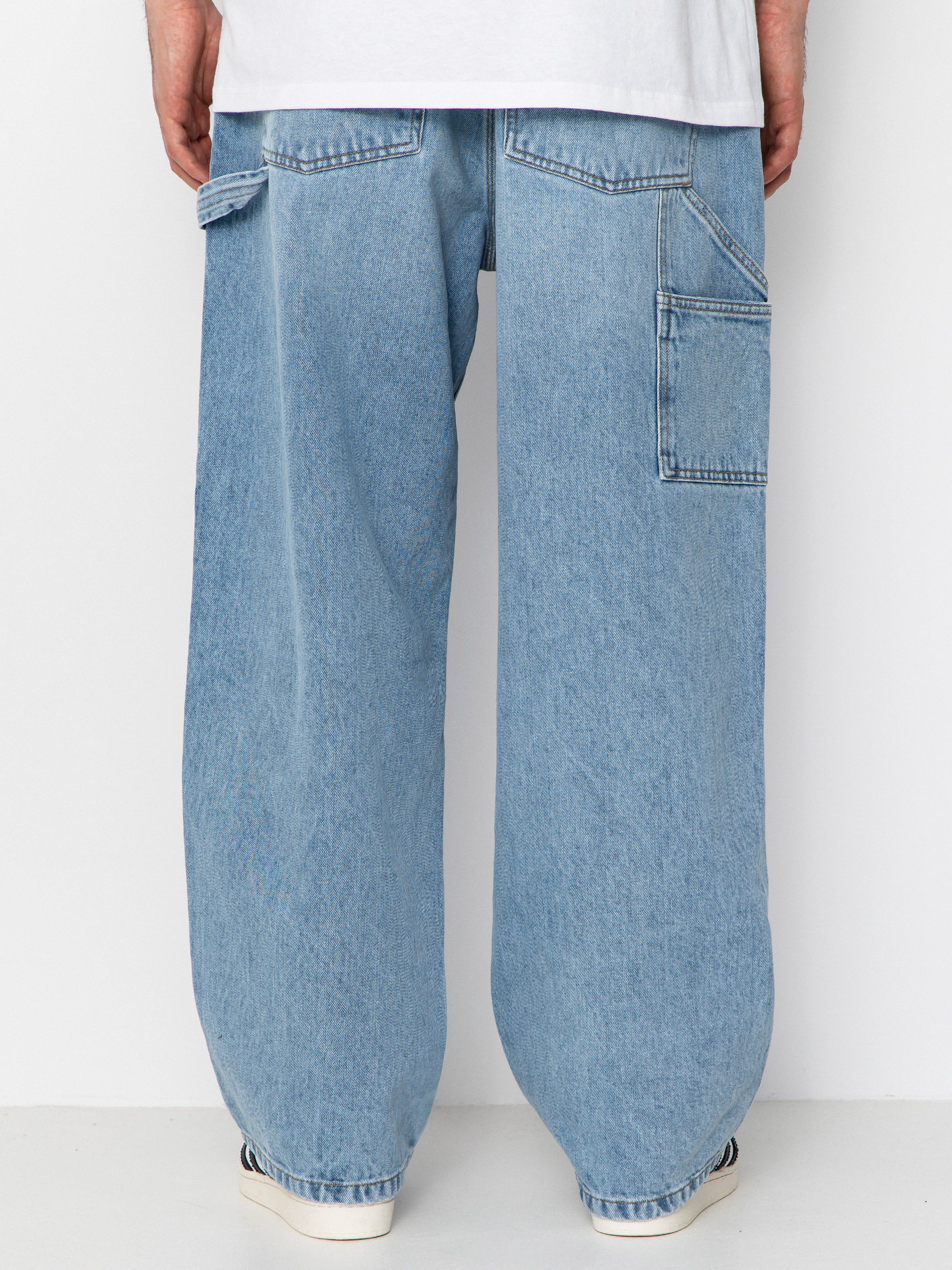 Carhartt WIP Belmont Kisnadrág (blue heavy worn bleached)