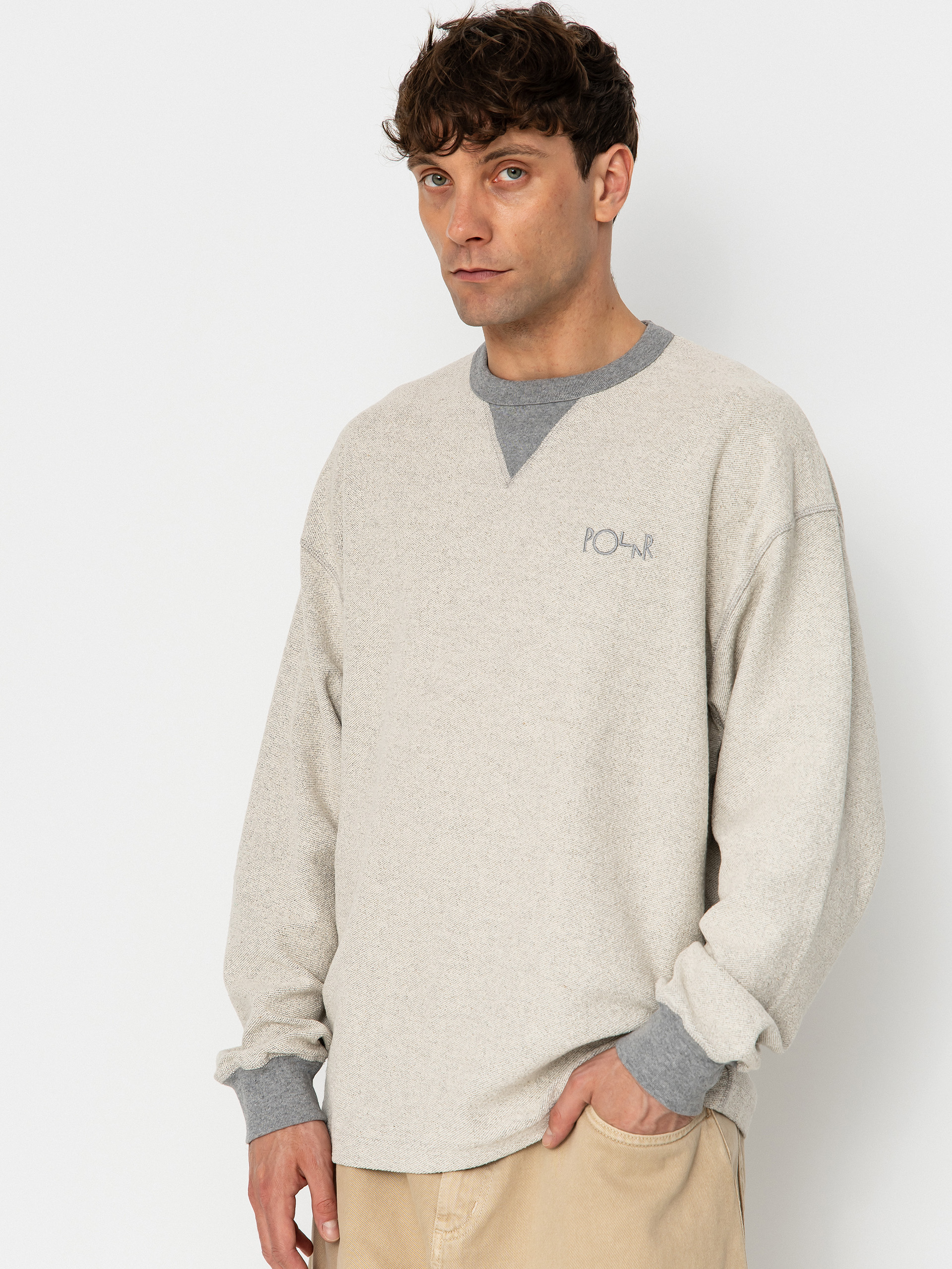 Polar Skate Reversed Pulu00f3ver (heather grey)