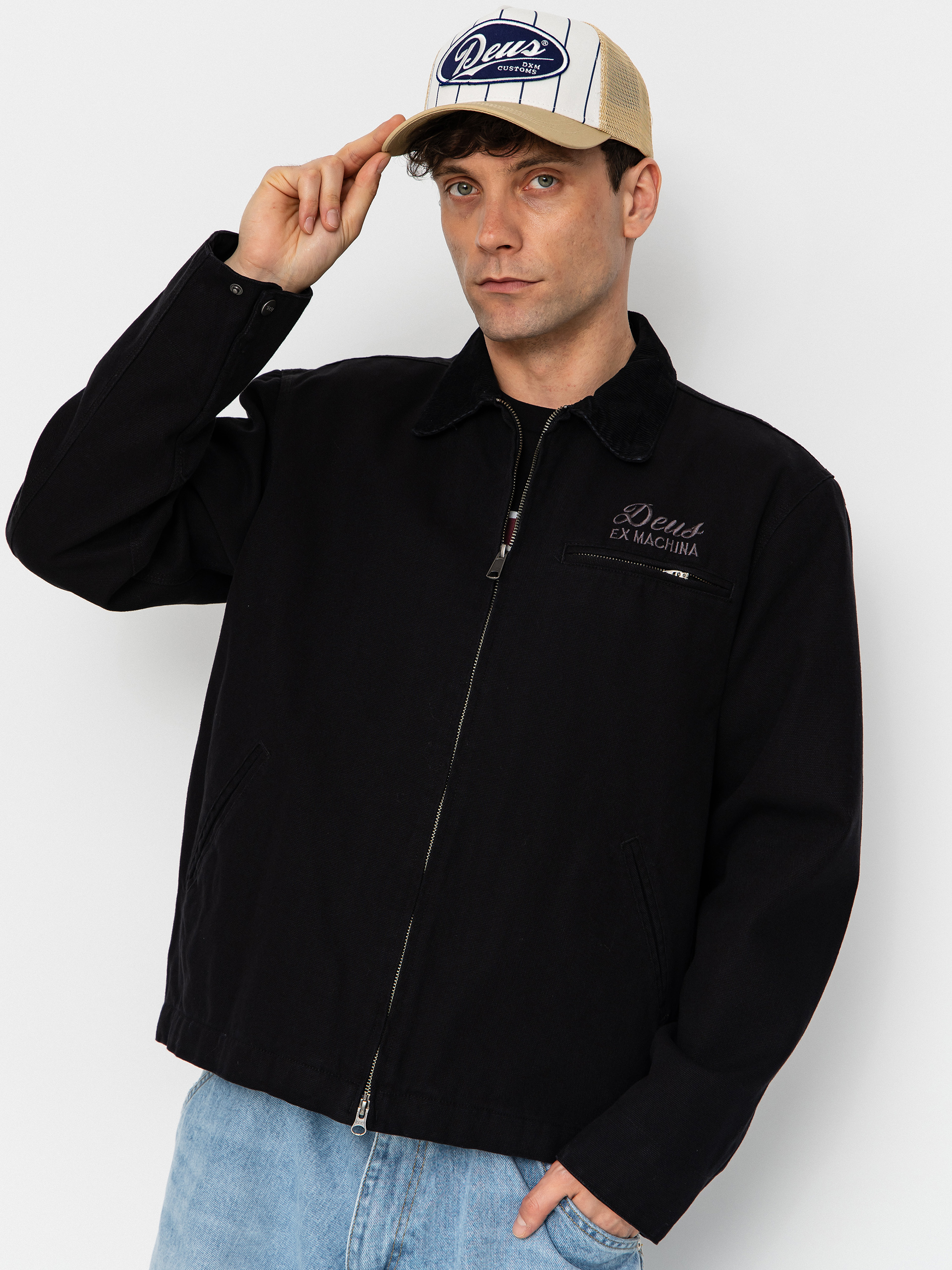 Deus Ex Machina Address Workwear Dzseki (black)