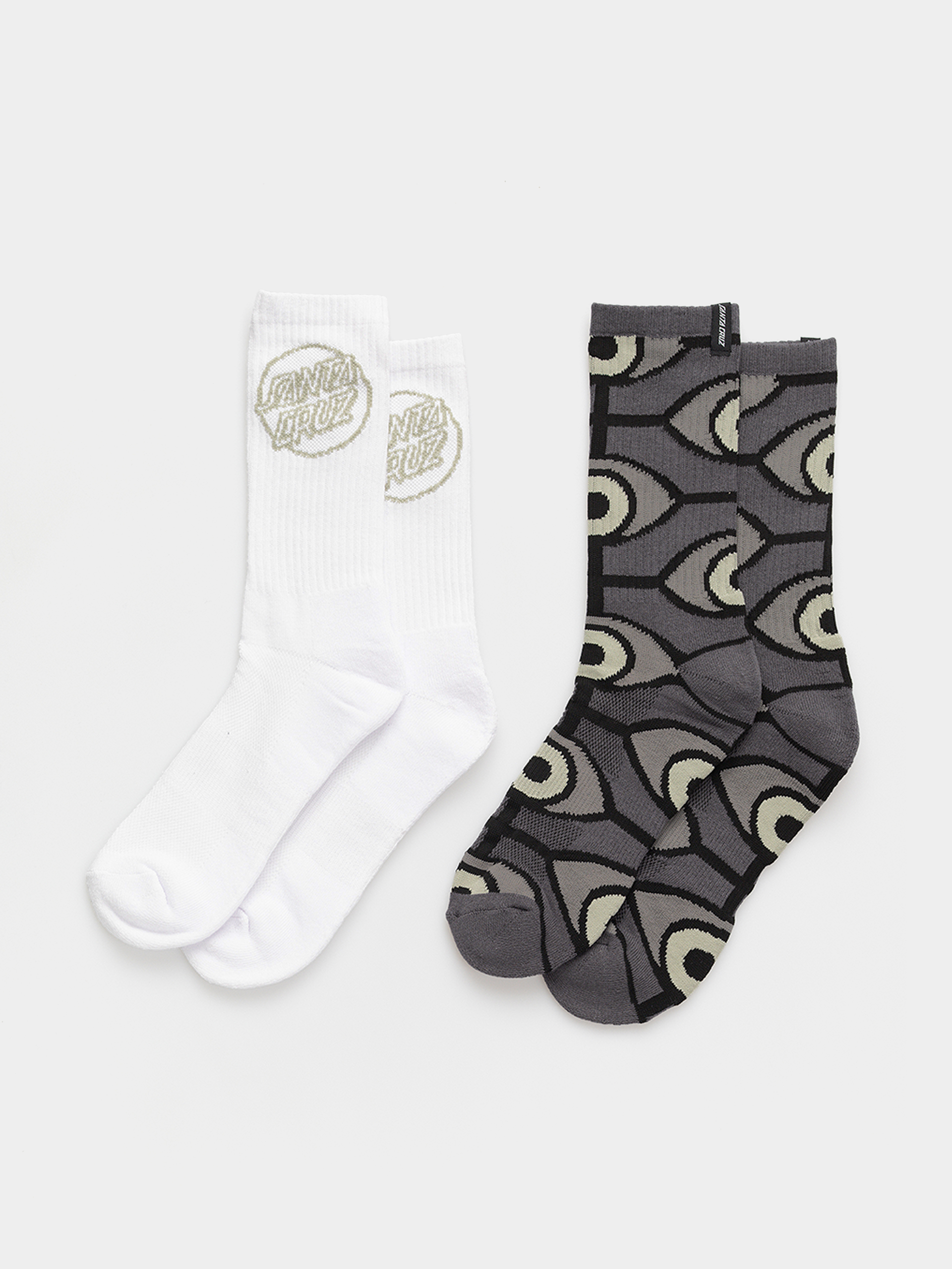 Zokni Santa Cruz Salba Eyess 2pk (black & white)