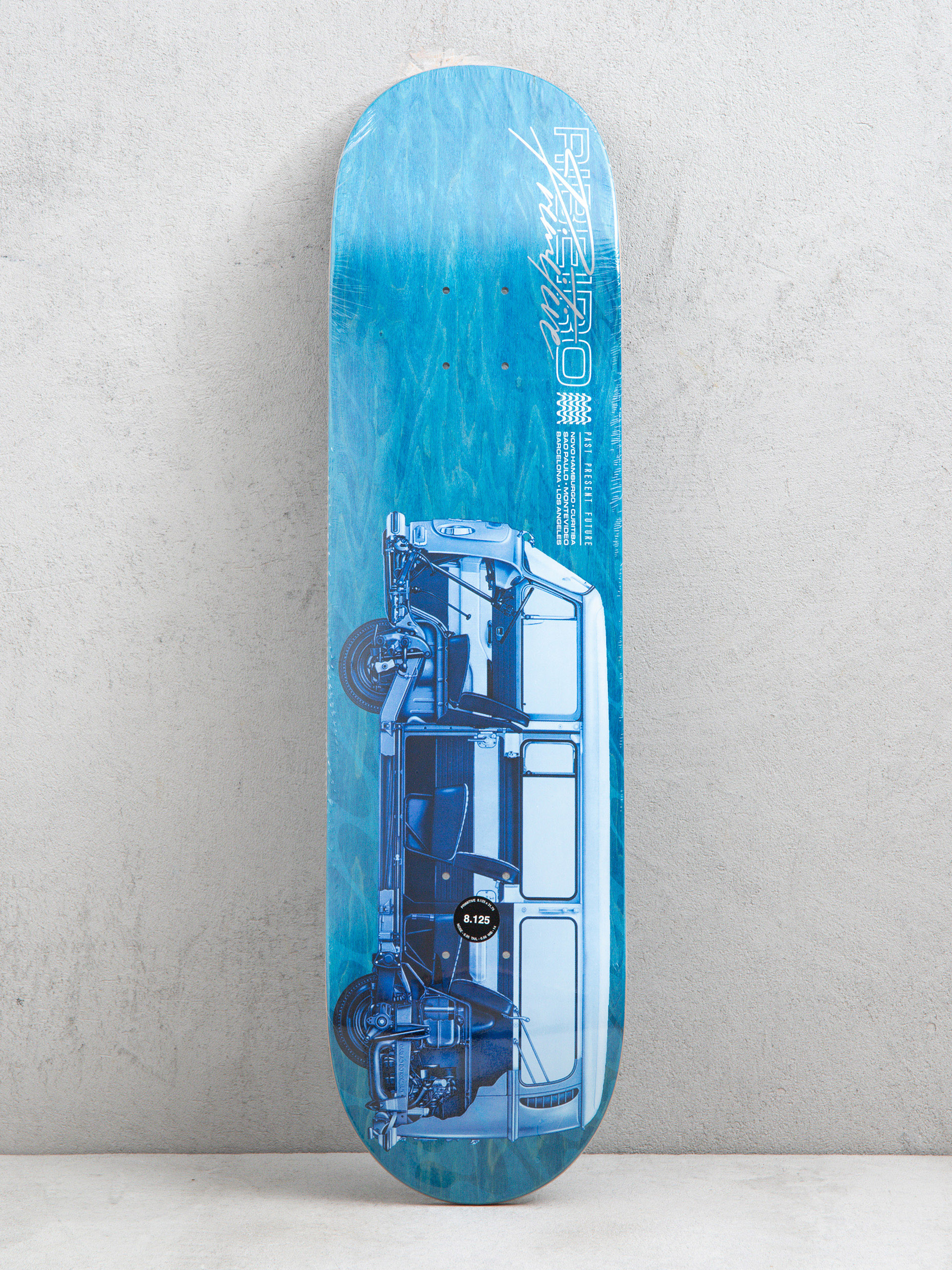 Gördeszka lap Primitive Carlos Journey (blue)