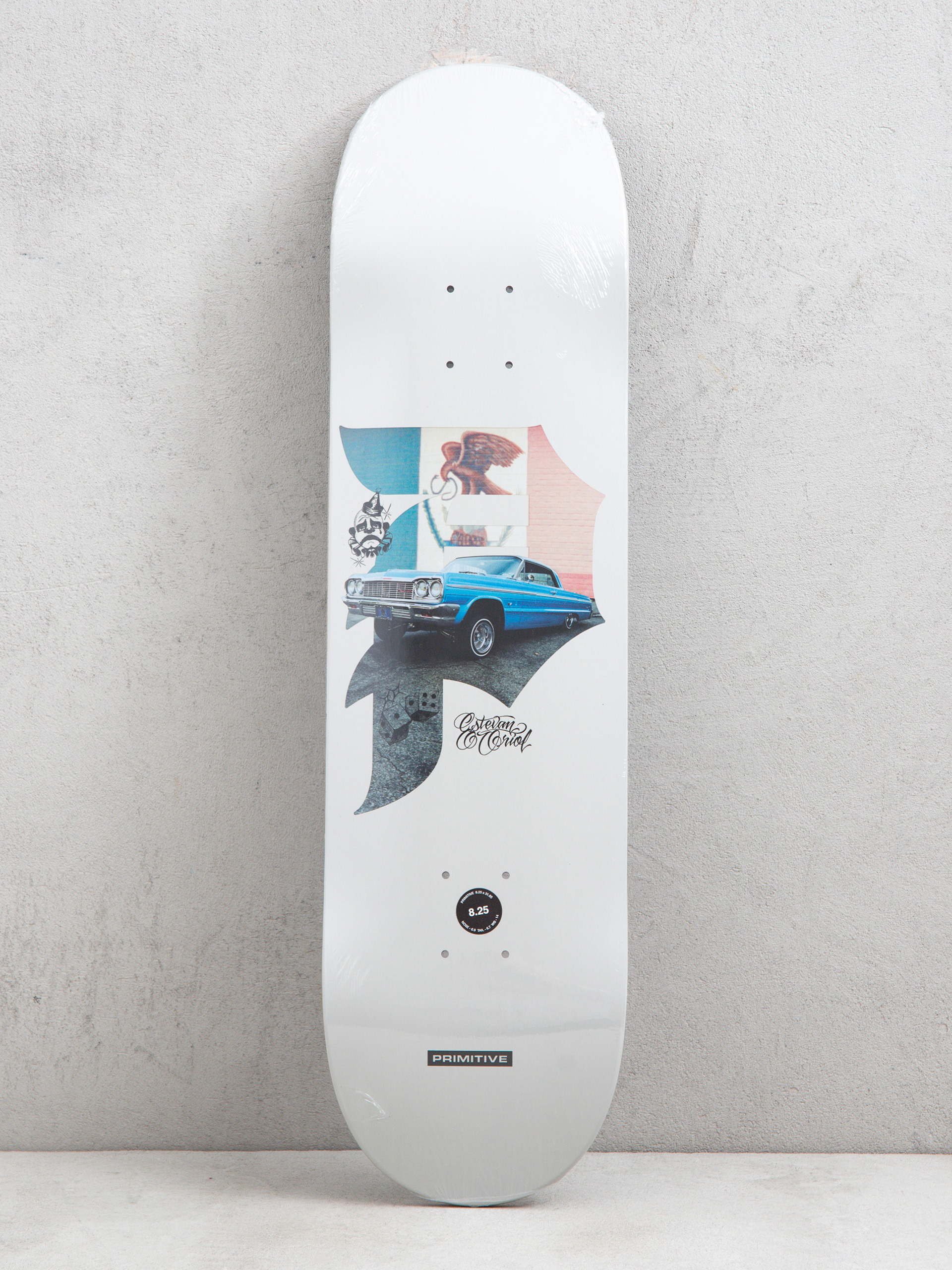 Gördeszka lap Primitive Dirty P Ride (off white)