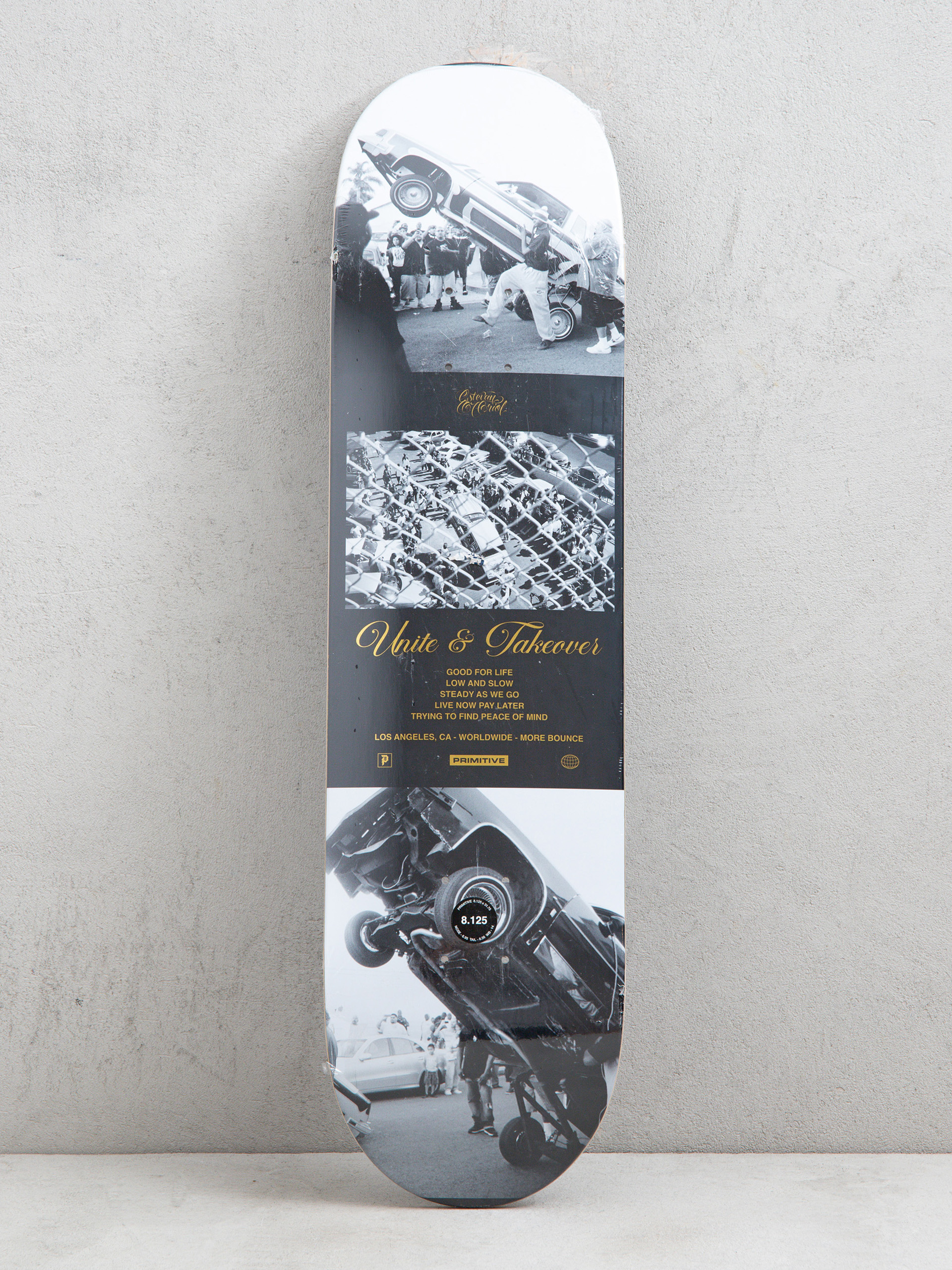 Gördeszka lap Primitive Bounce (black)