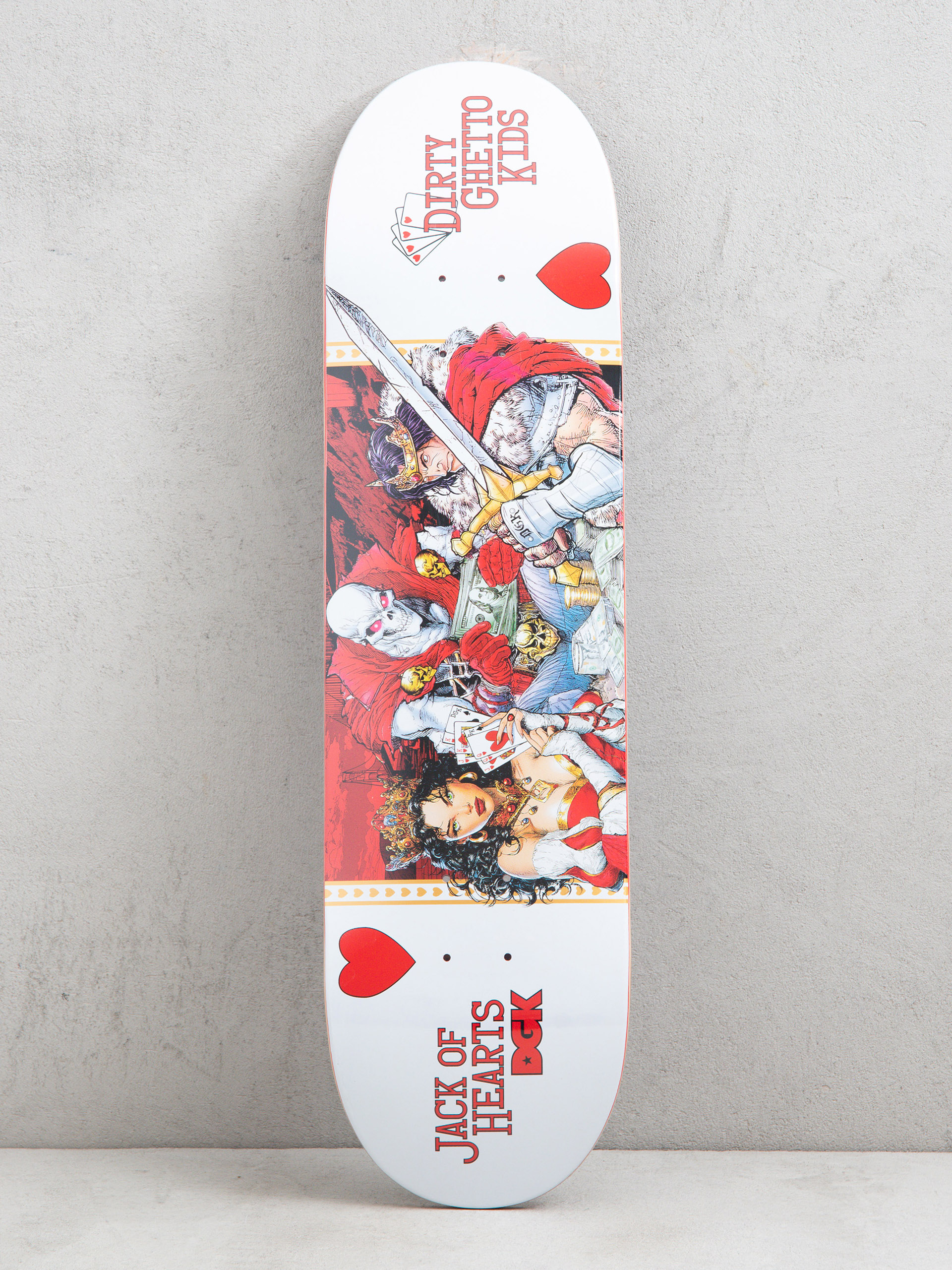 Gördeszka lap DGK Jack Of Hearts Curtin