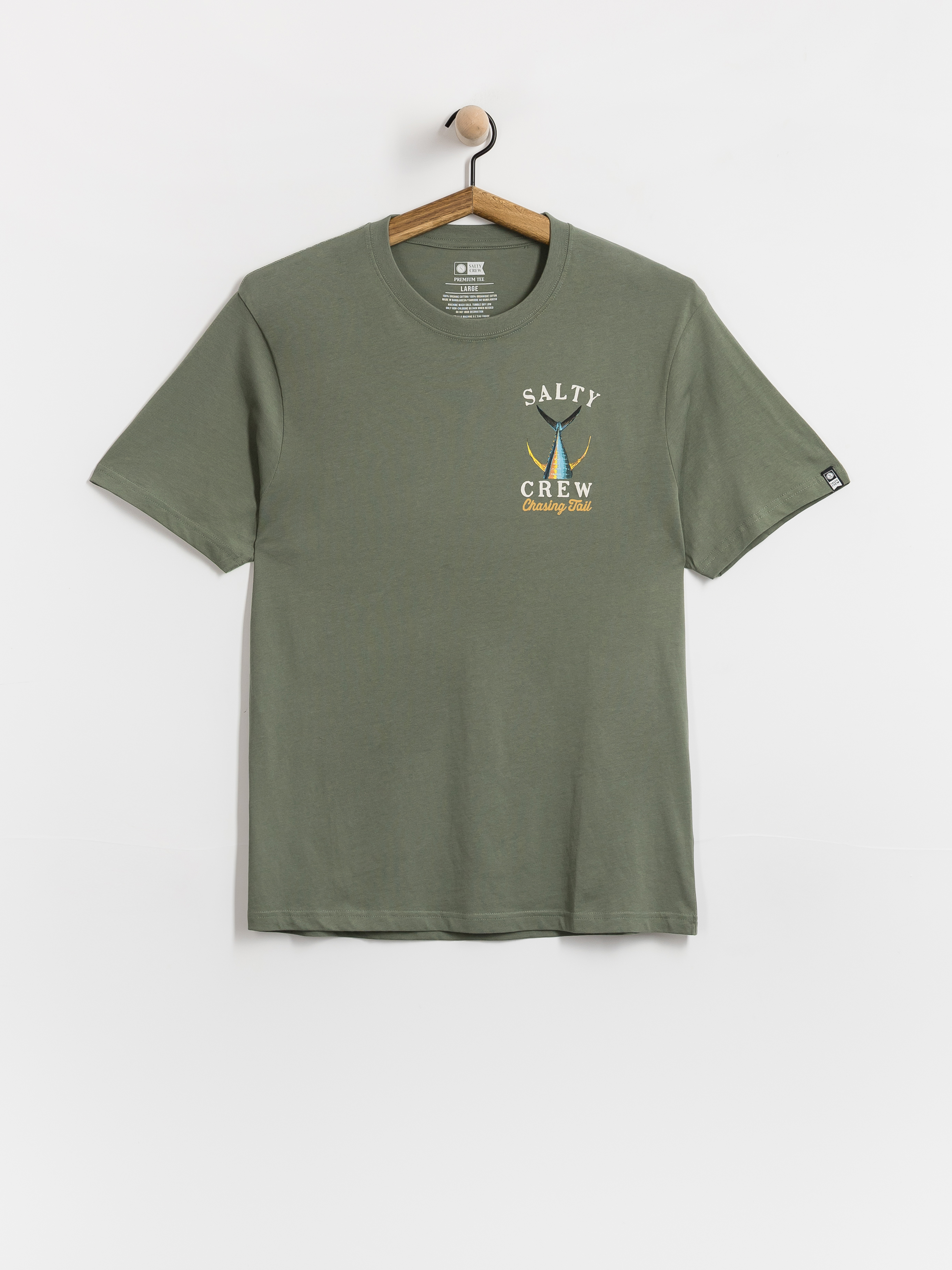 Póló Salty Crew Tailed (laurel wreath)