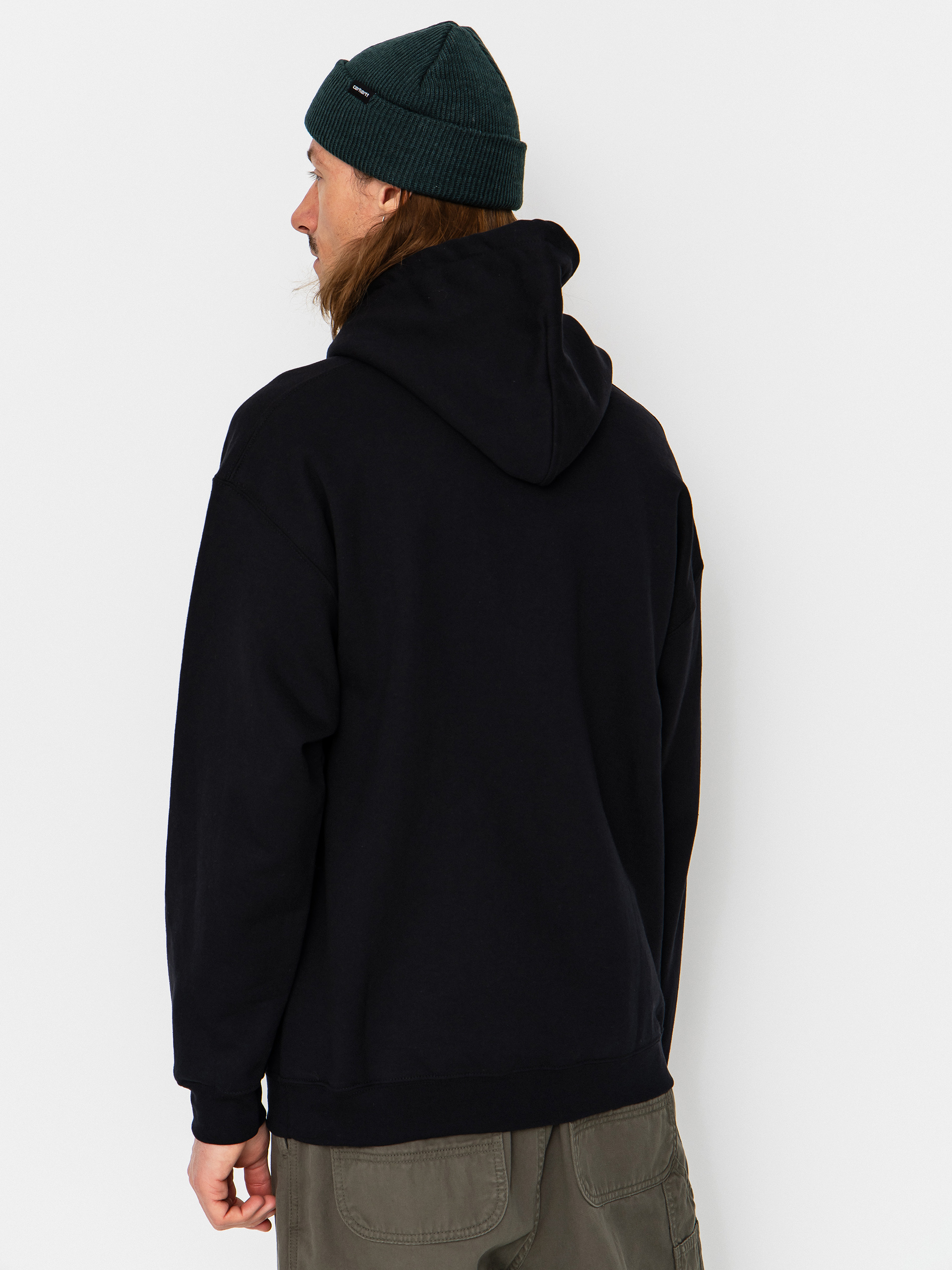 Thrasher x Spitfire Thrash & Burn HD Kapucnis pulóver (black)