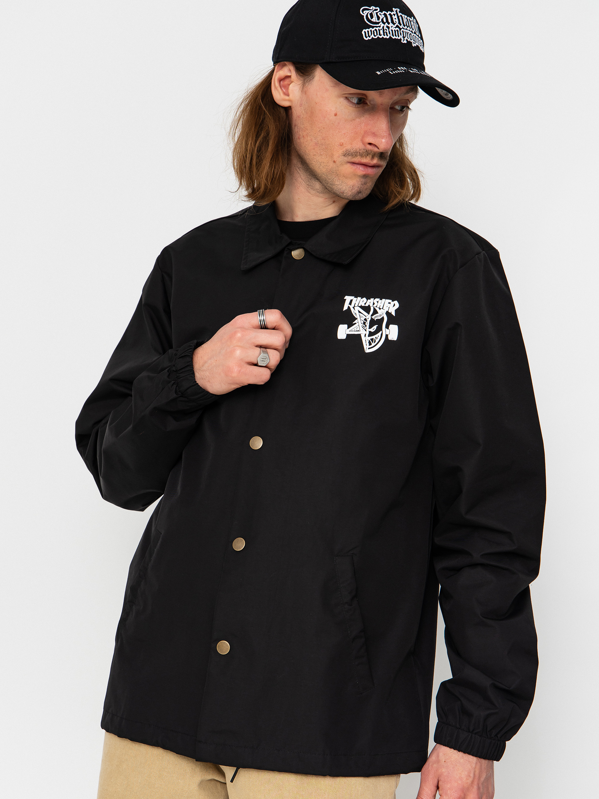 Thrasher x Spitfire Thrash & Burn Dzseki (black)