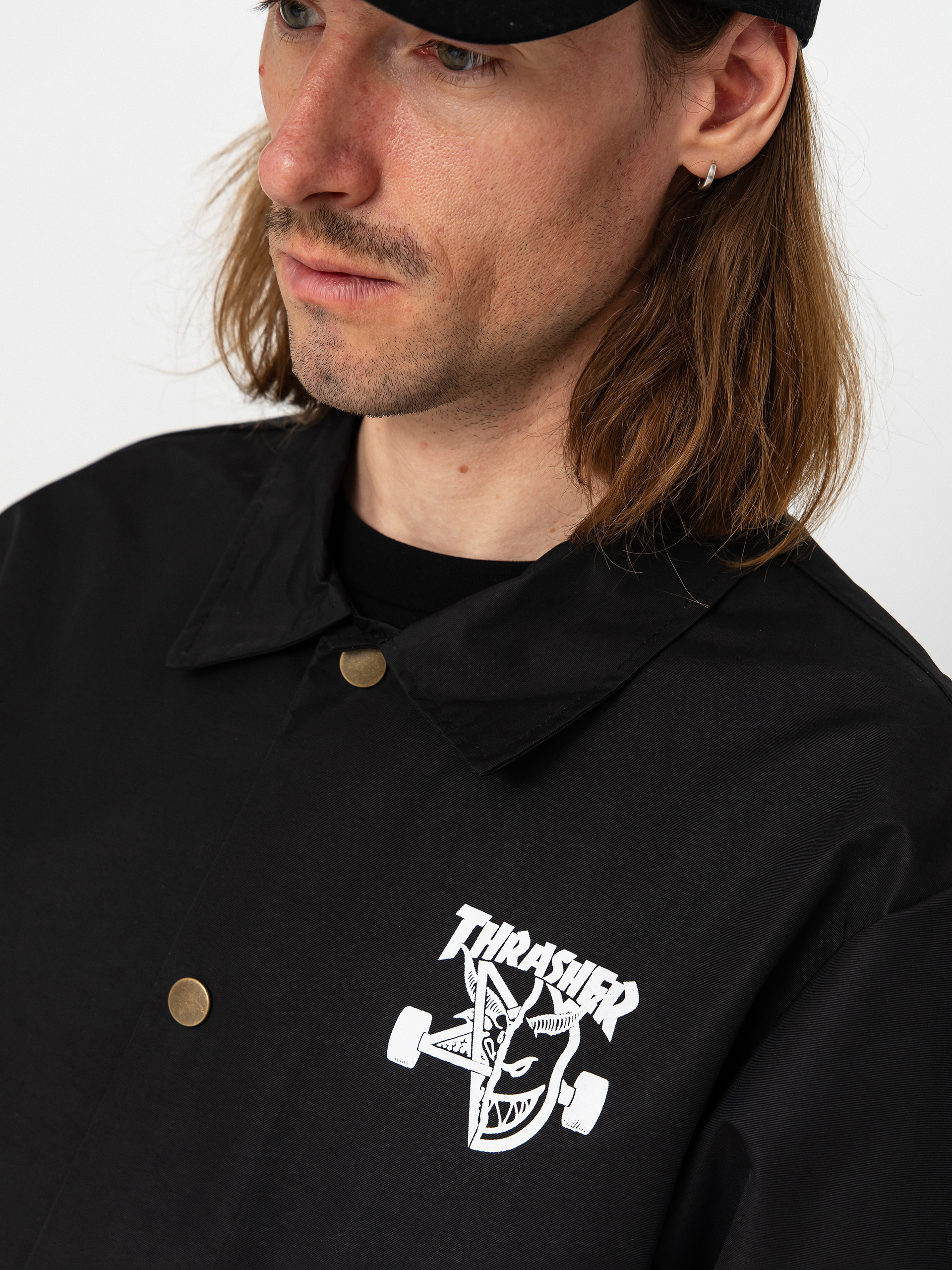 Thrasher x Spitfire Thrash & Burn Dzseki (black)