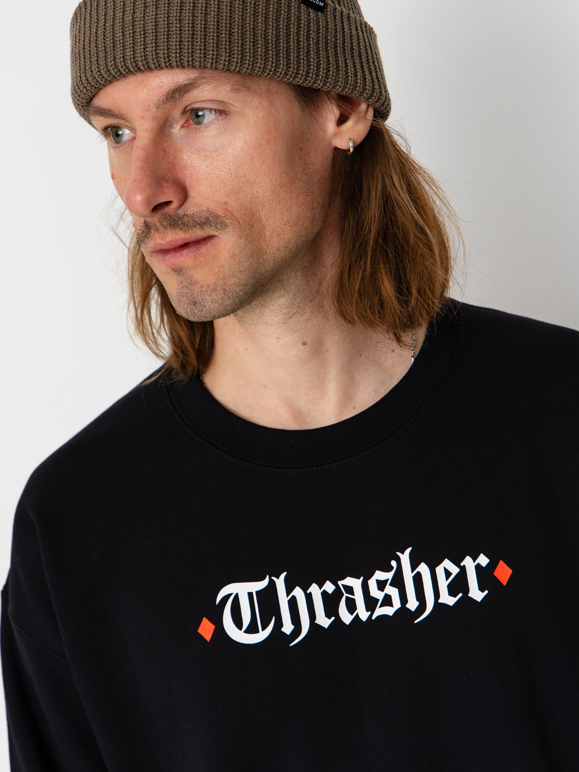 Thrasher x Spitfire The End Oath Pulóver (black)