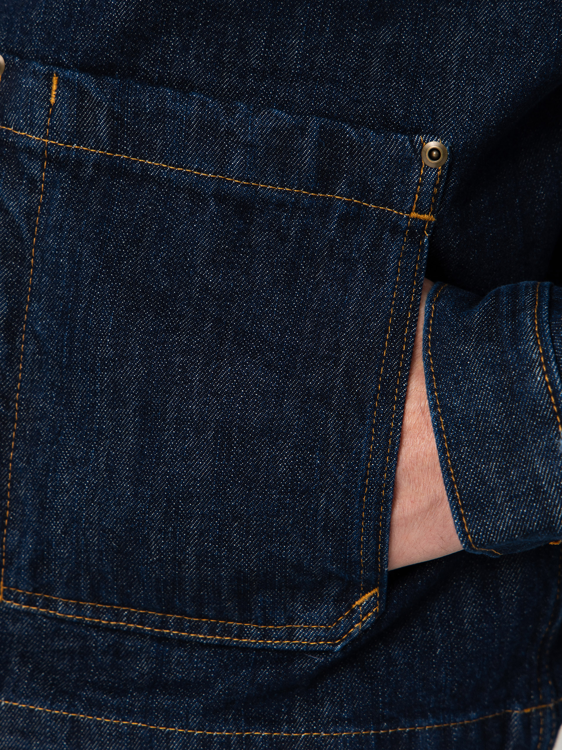 Dzseki Dickies X Harley Davidson Boxy Denim (rinsed indigo blue)