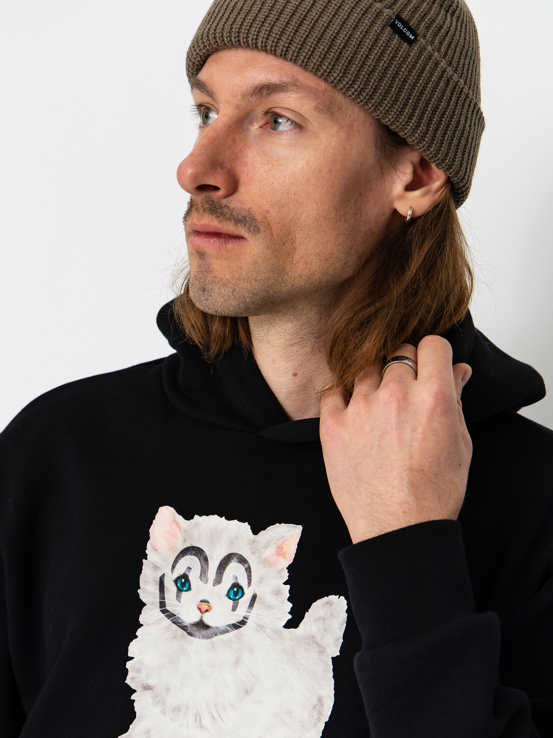 RipNDip Pet Me Im Cute HD Kapucnis pulóver (black)