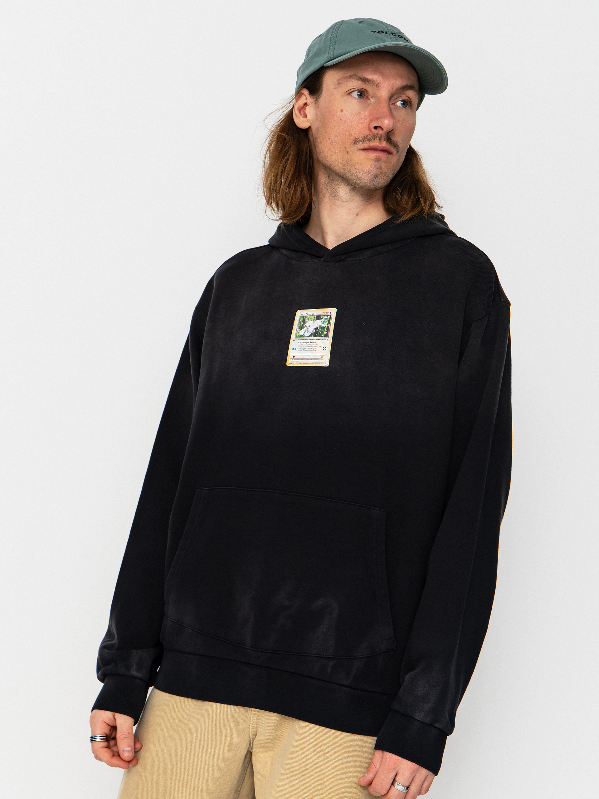 RipNDip Legendary Nerm HD Kapucnis pulóver (black vintage wash)