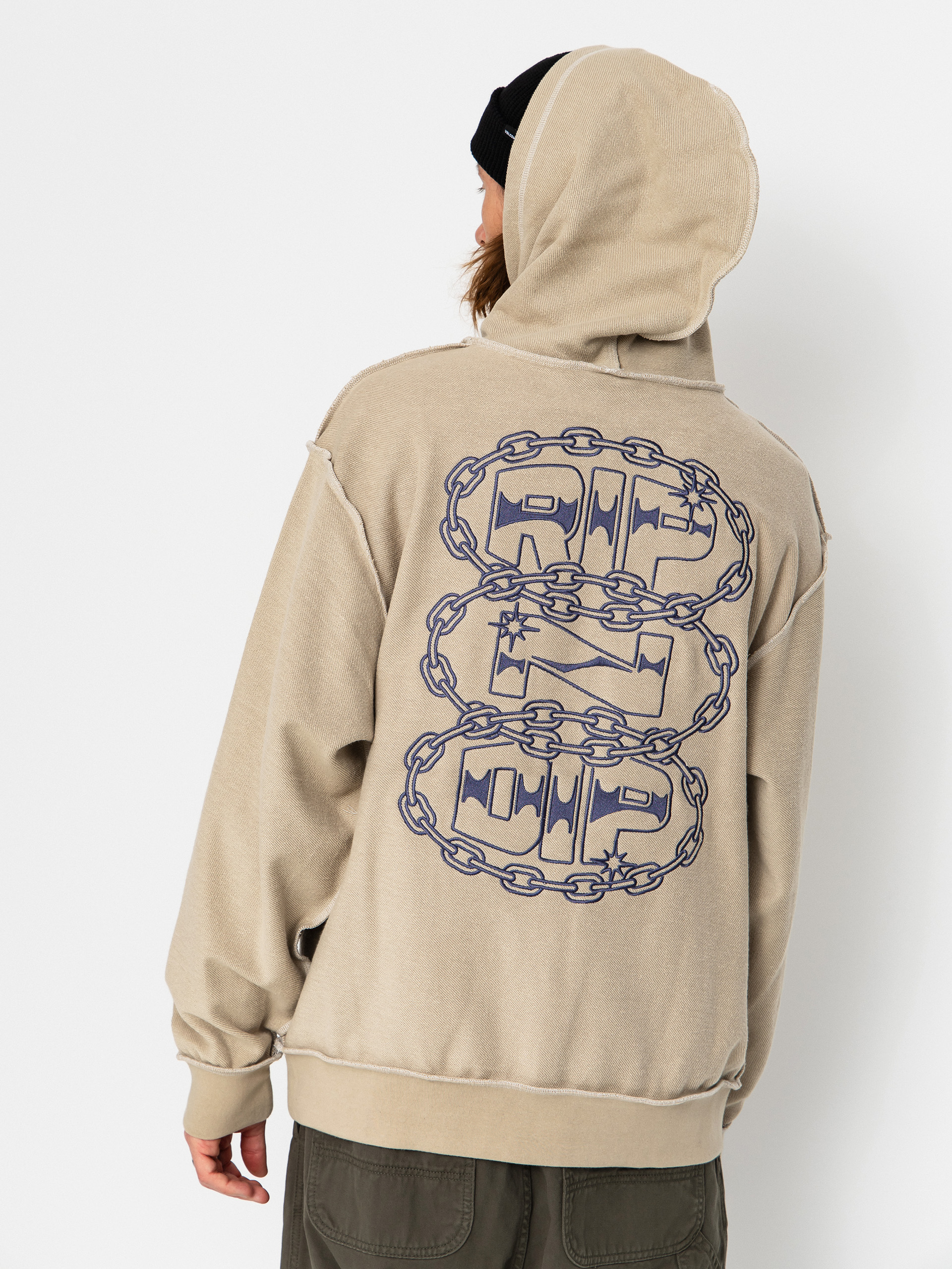 RipNDip Linked Up Reverse Stitched HD Kapucnis pulóver