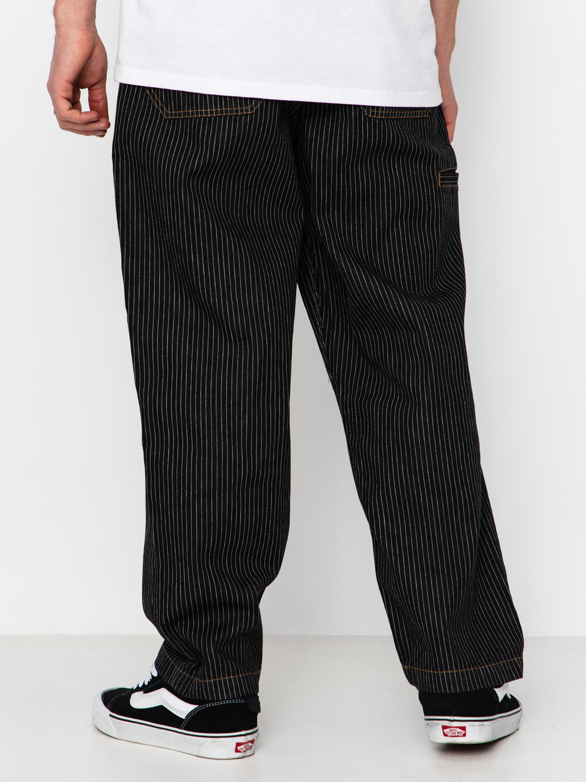 Volcom Work Dialed Kisnadrág (black stripe)