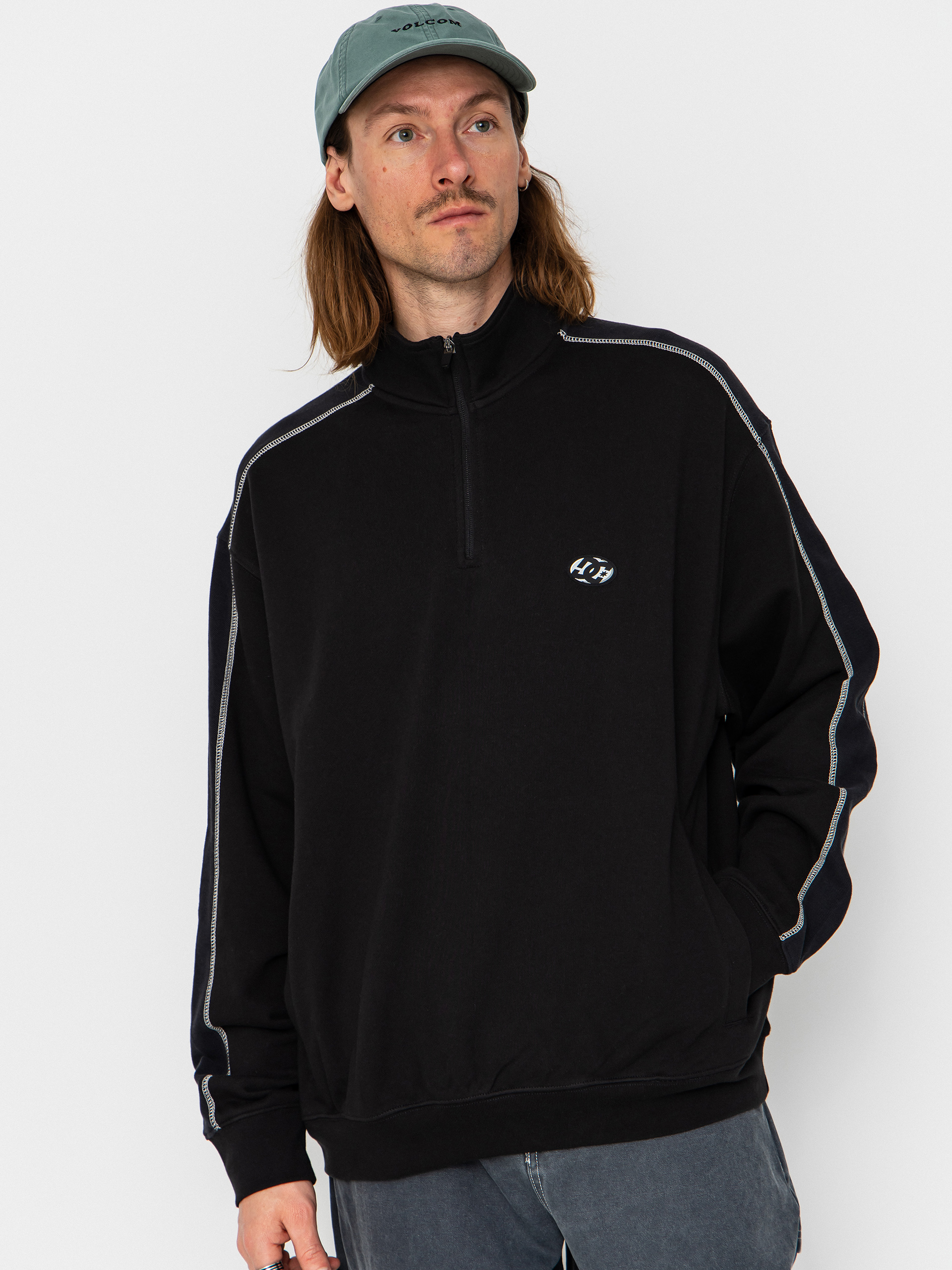 DC Flow Down Pulóver (black)