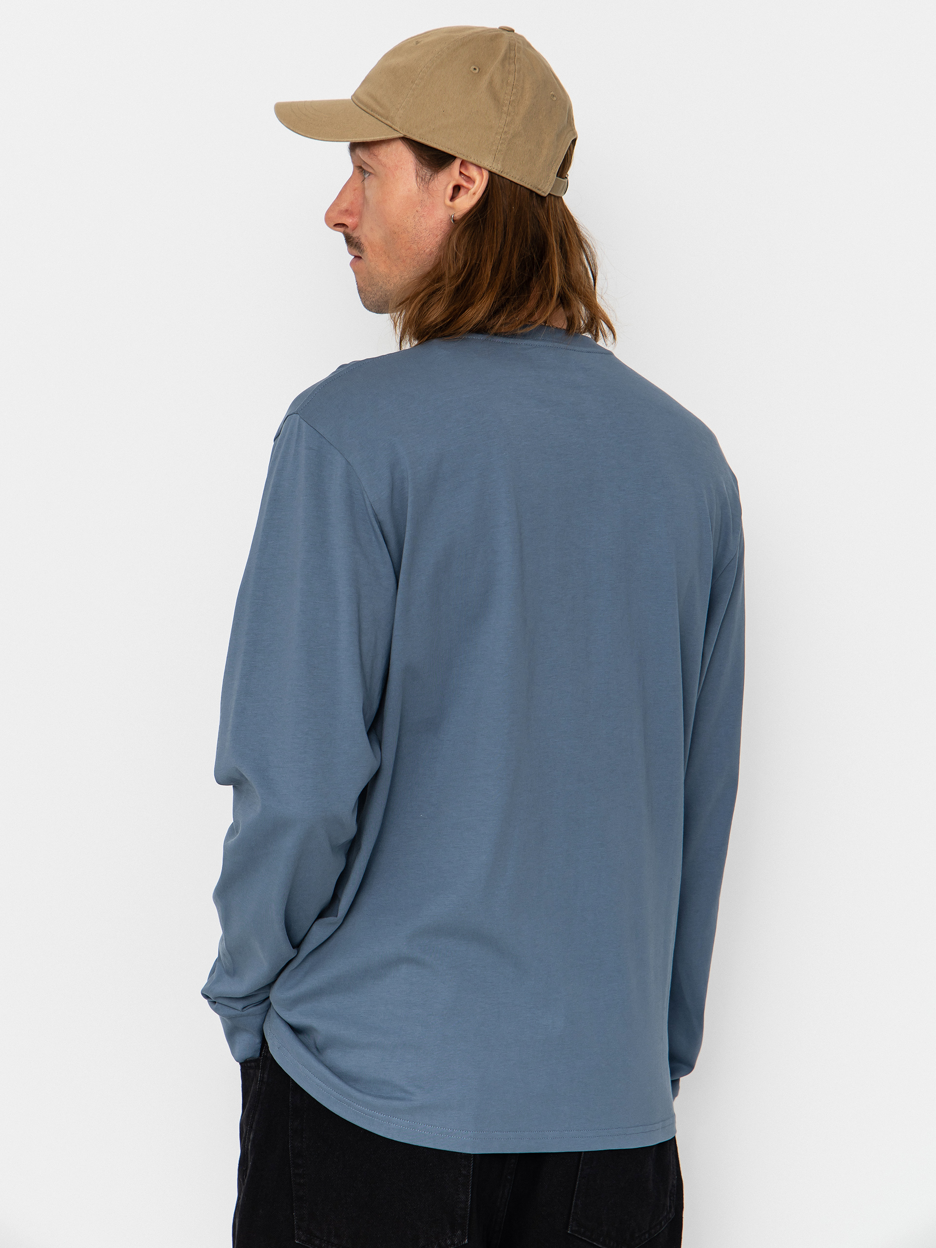 Carhartt WIP Pocket Hosszú ujjú felső (velvet blue)