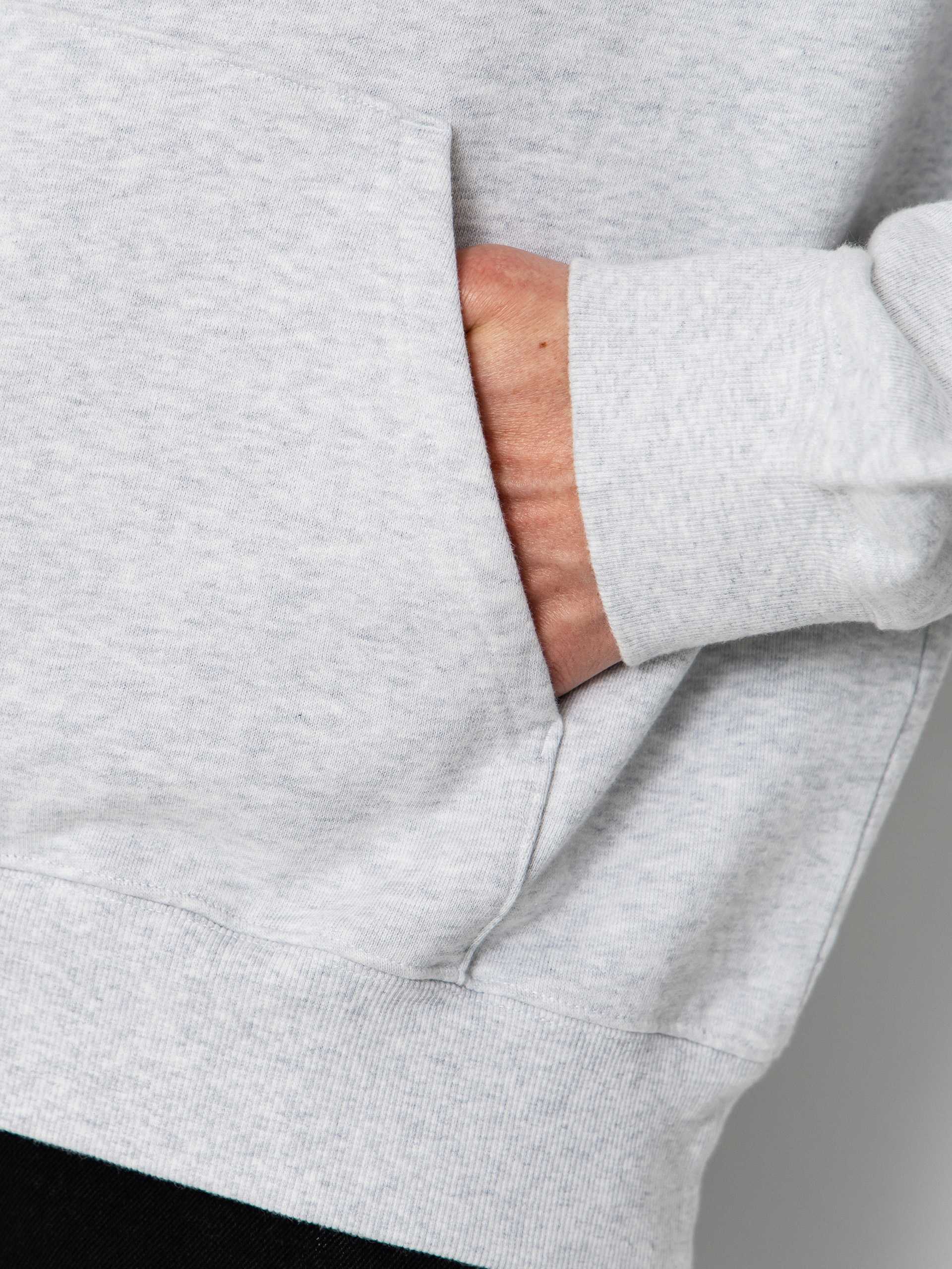 Kapucnis pulóver Carhartt WIP Spiral HD (ash heather)