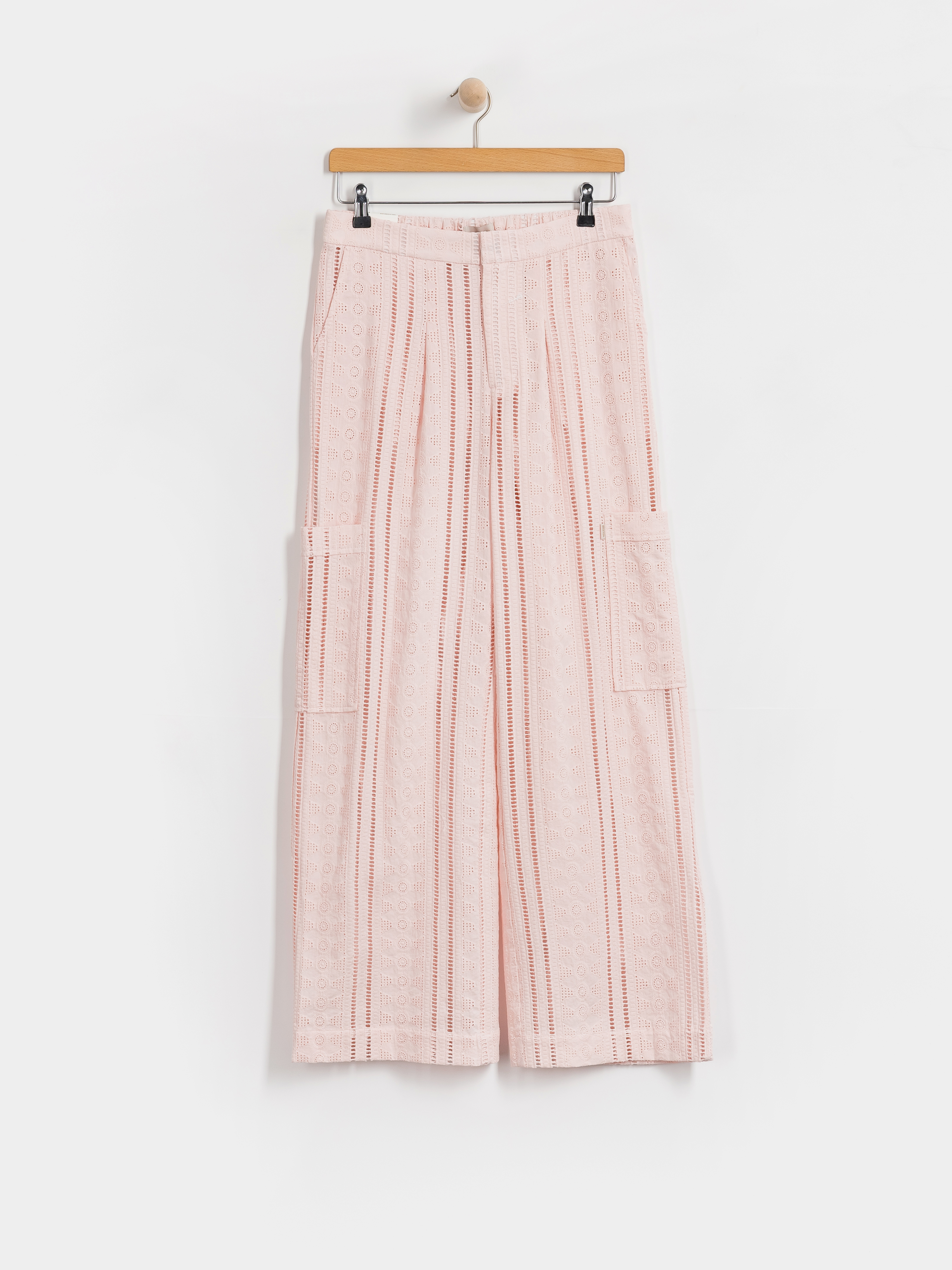 Brixton The Mercer Wide Leg Trouser Wmn Kisnadrág (chalk pink)