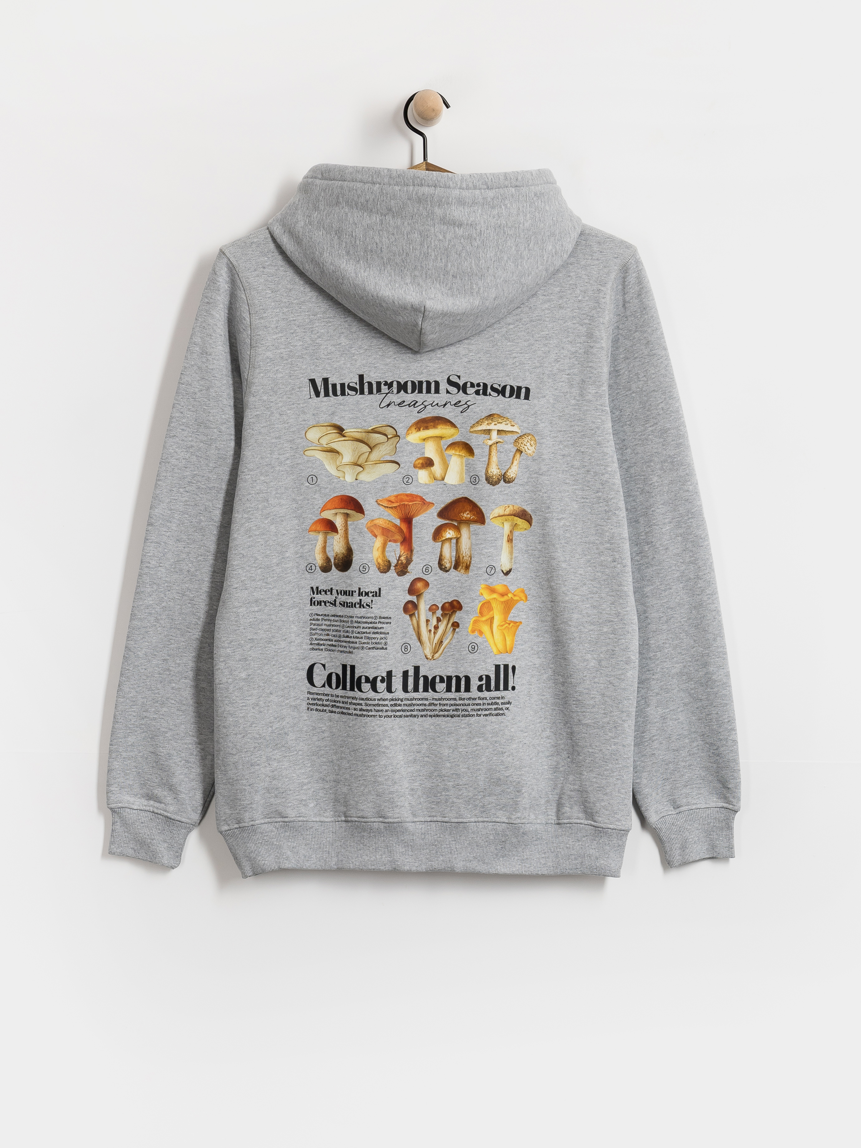 Palto Mushroom Hunter HD Kapucnis pulu00f3ver (grey)
