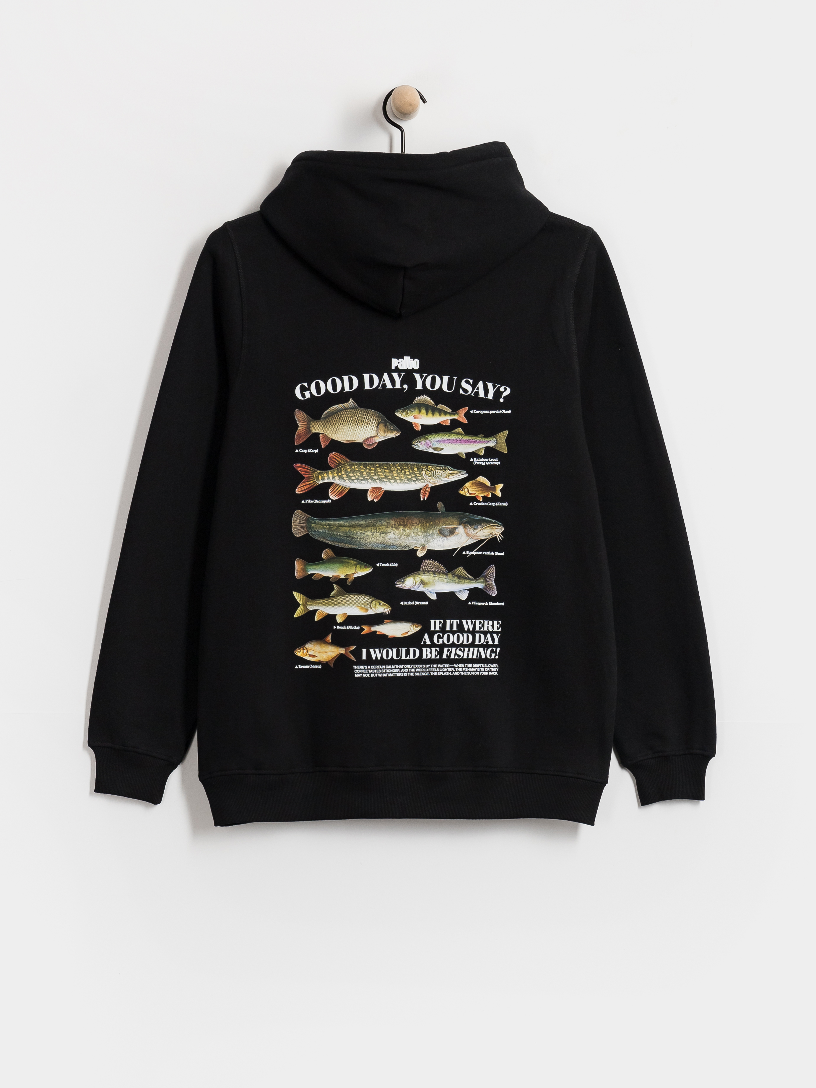 Palto Lure HD Kapucnis pulóver (black)