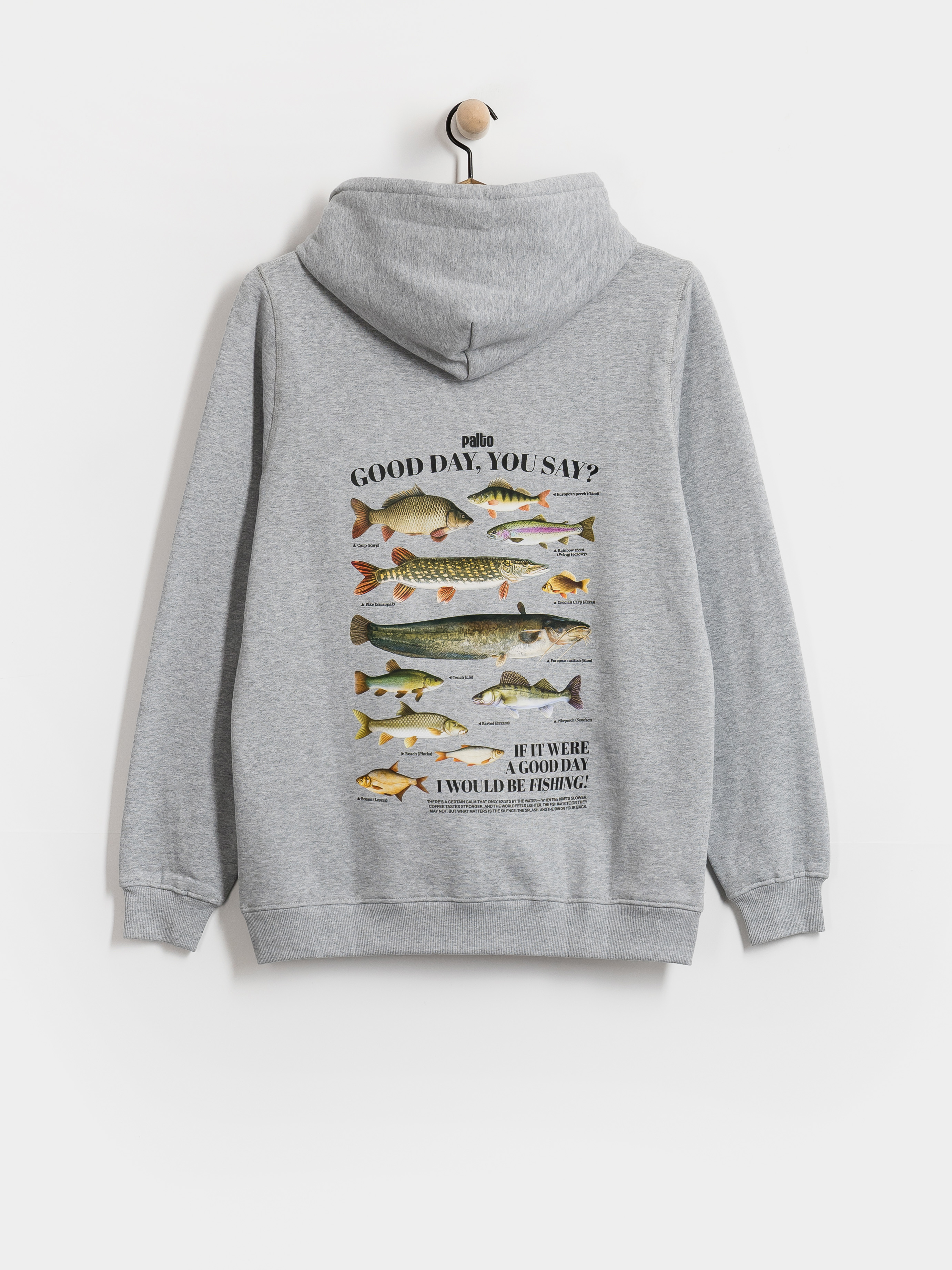 Palto Lure HD Kapucnis pulóver (grey)
