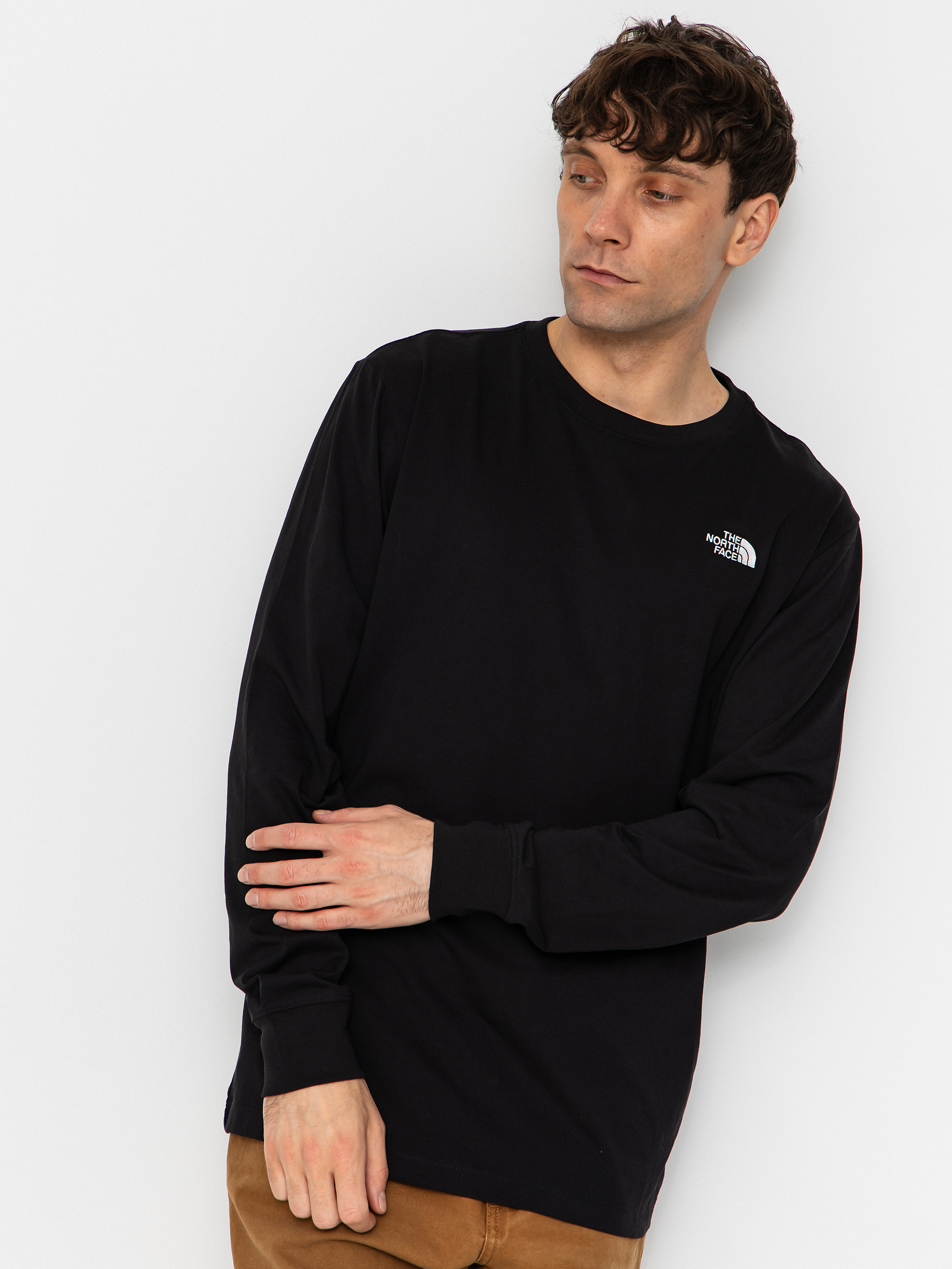 The North Face Evolution Simple Dome Hosszu00fa ujju00fa felsu0151 (tnf black)