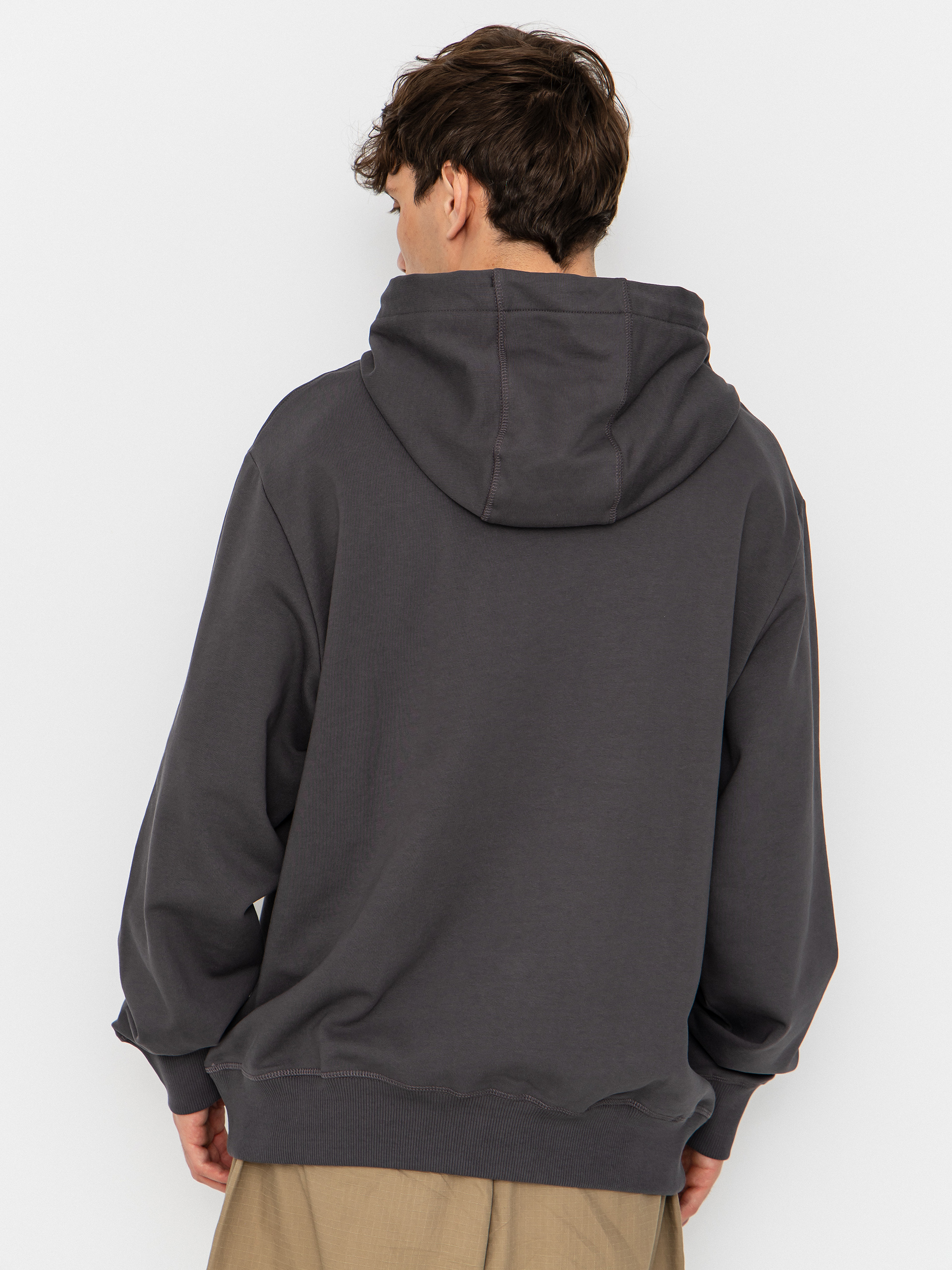 The North Face Essential Light Relaxed HD Kapucnis pulóver (anthracite grey)