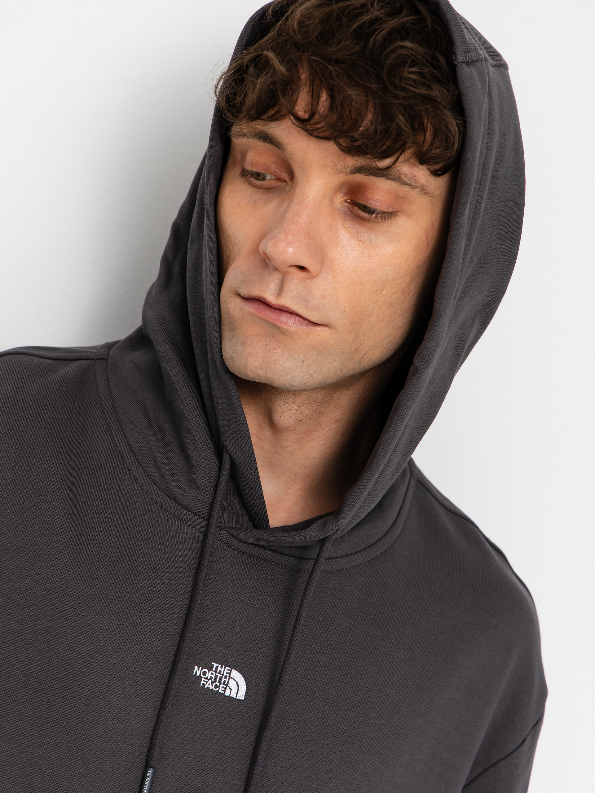 The North Face Essential Light Relaxed HD Kapucnis pulóver (anthracite grey)