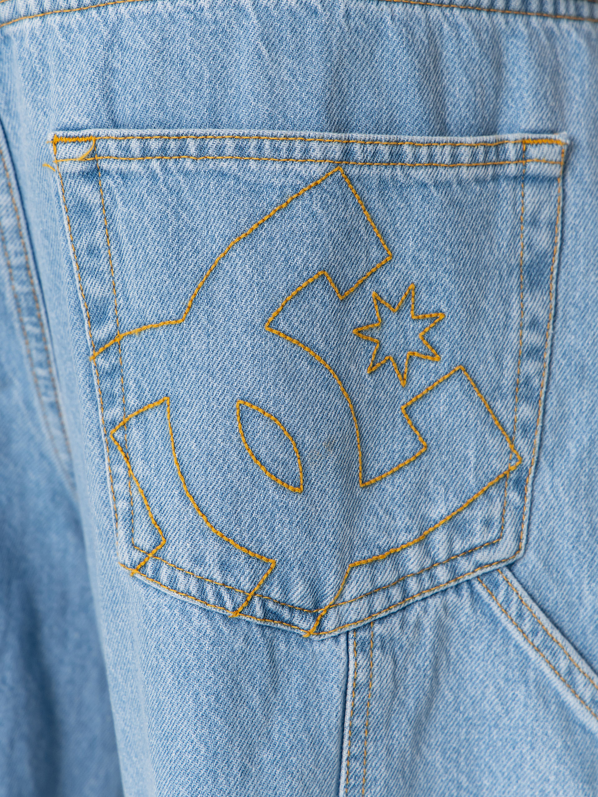 DC Baggy Denim Carpenter Kisnadrág (indigo light)
