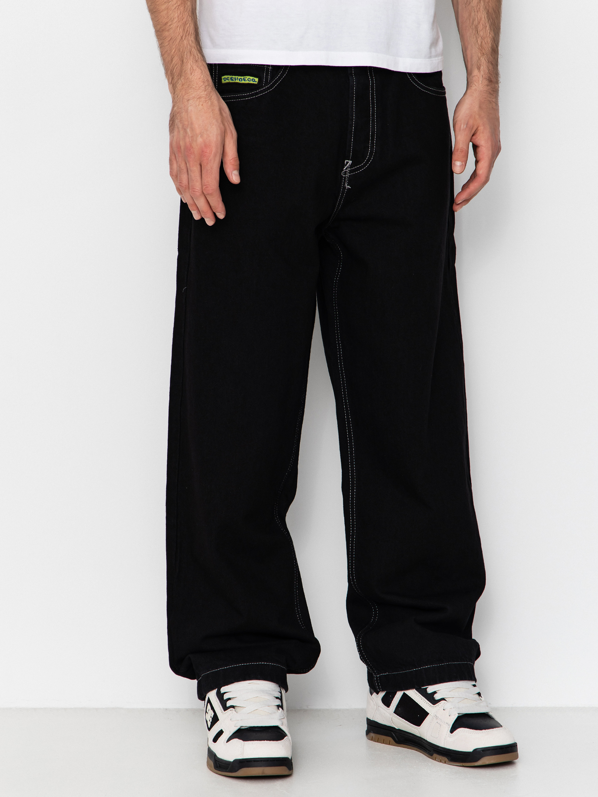 DC Baggy Denim Kisnadrág (black tint)
