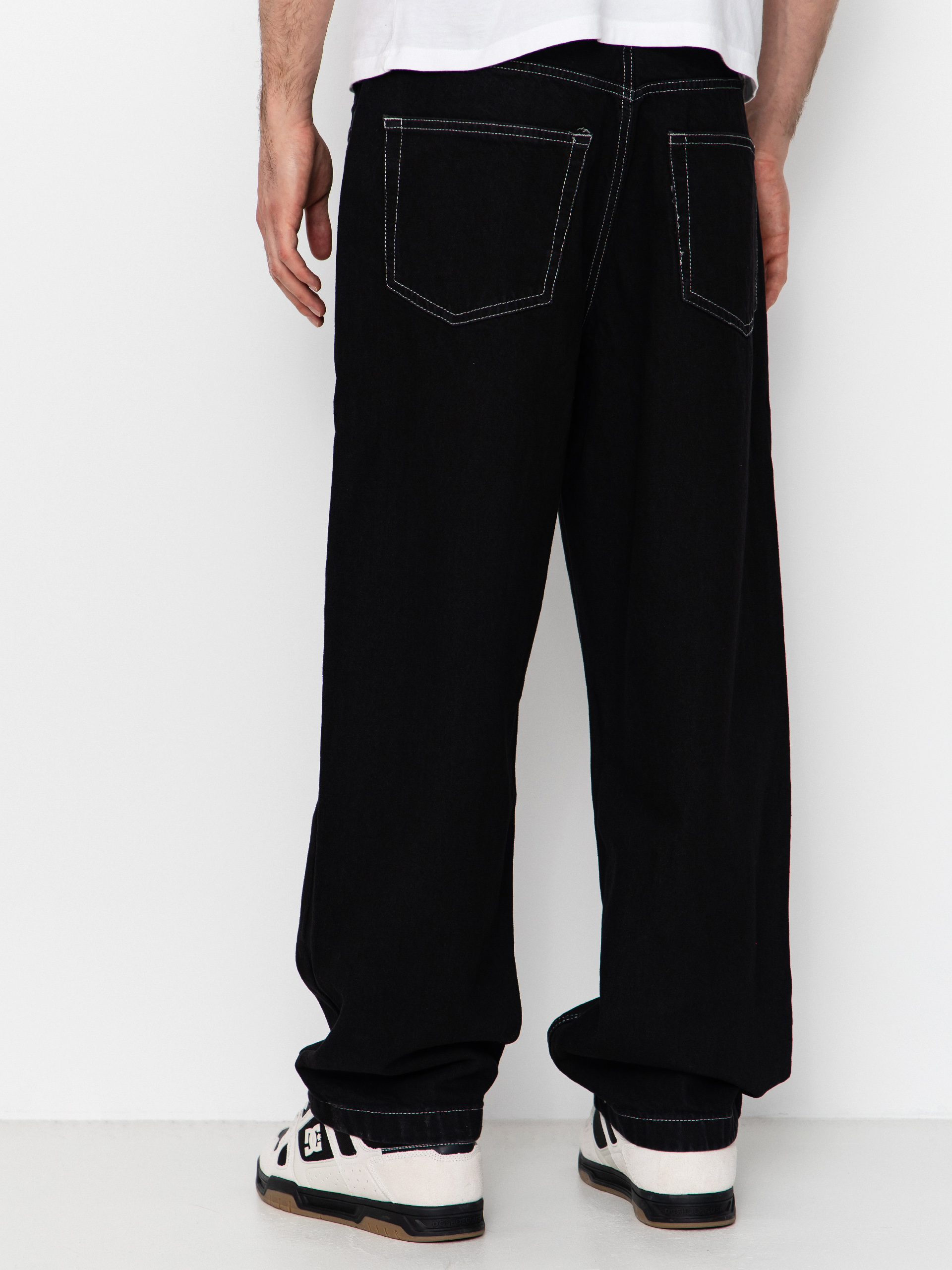 DC Baggy Denim Kisnadrág (black tint)