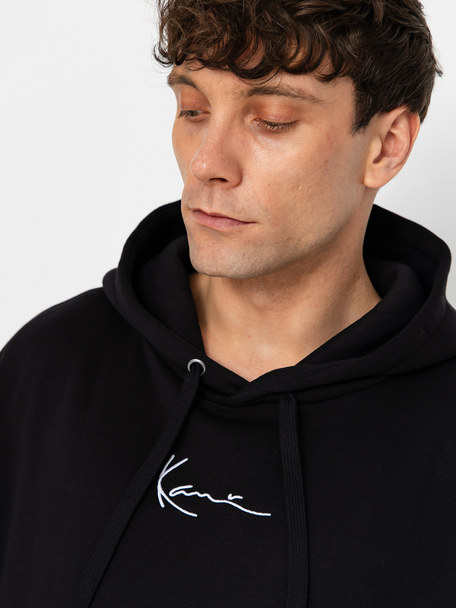 Karl Kani Small Signature HD Kapucnis pulóver (black)