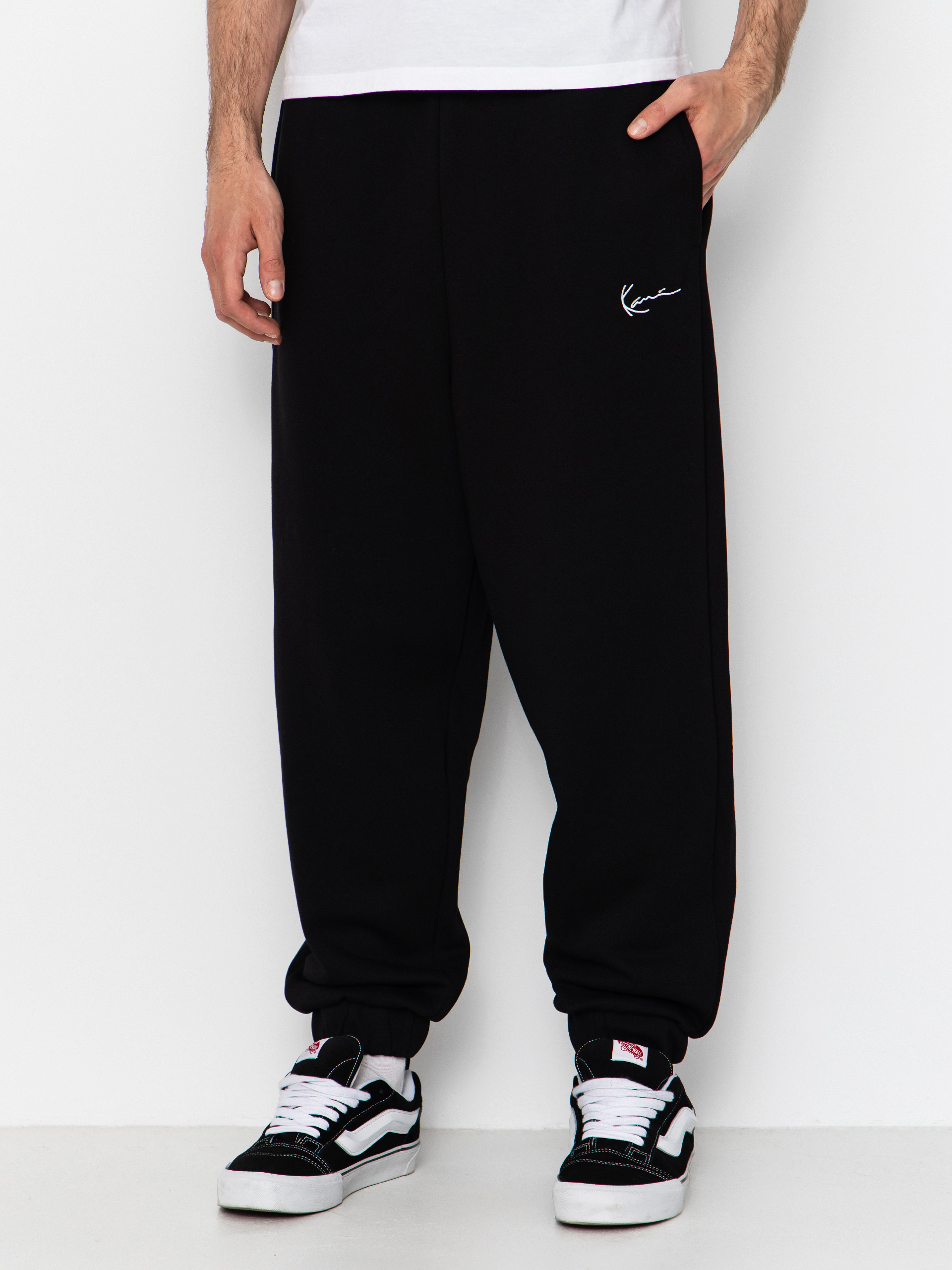 Karl Kani Small Signature Essential Regular Kisnadrág (black)