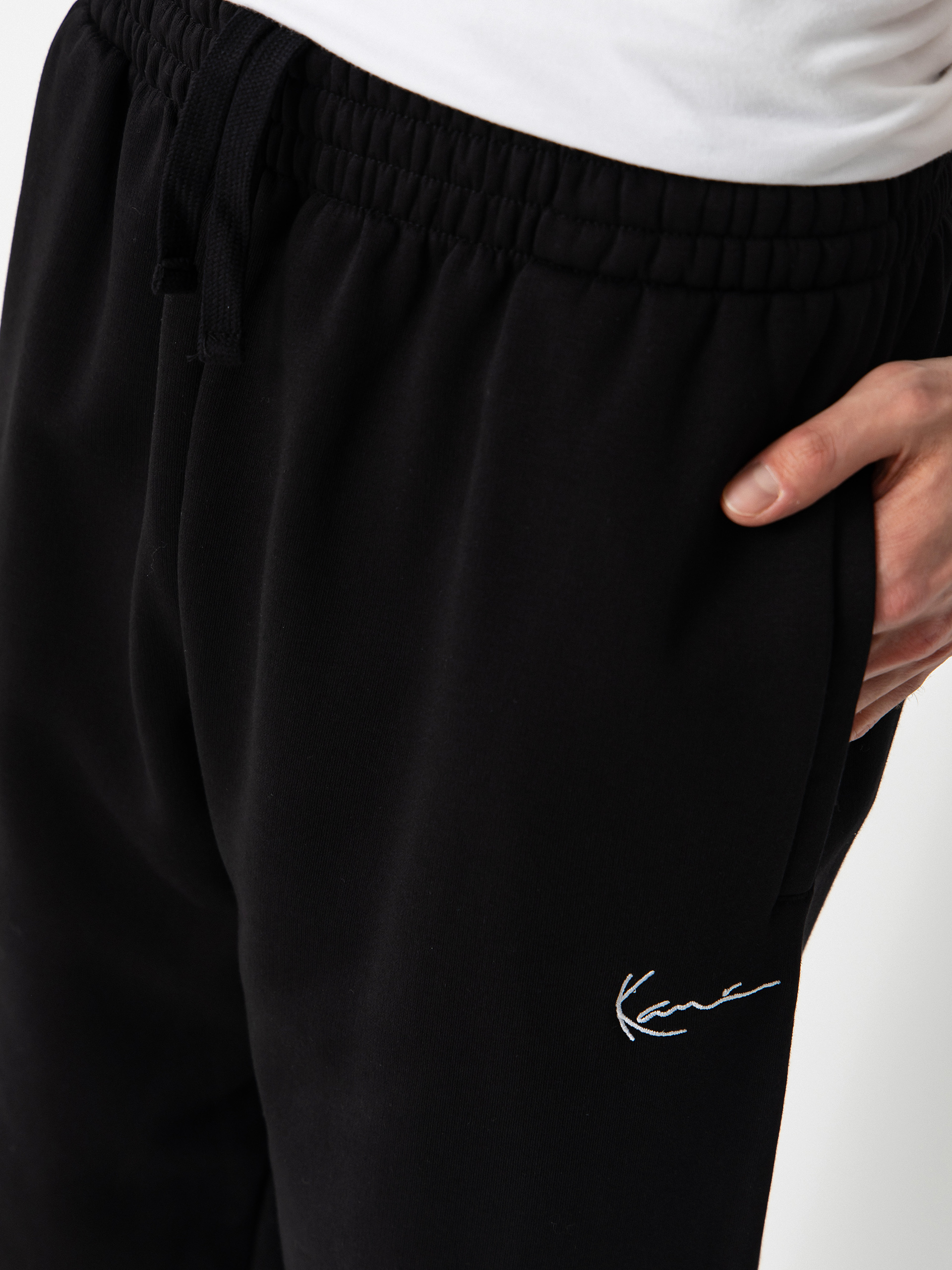 Karl Kani Small Signature Essential Baggy Kisnadrág (black)