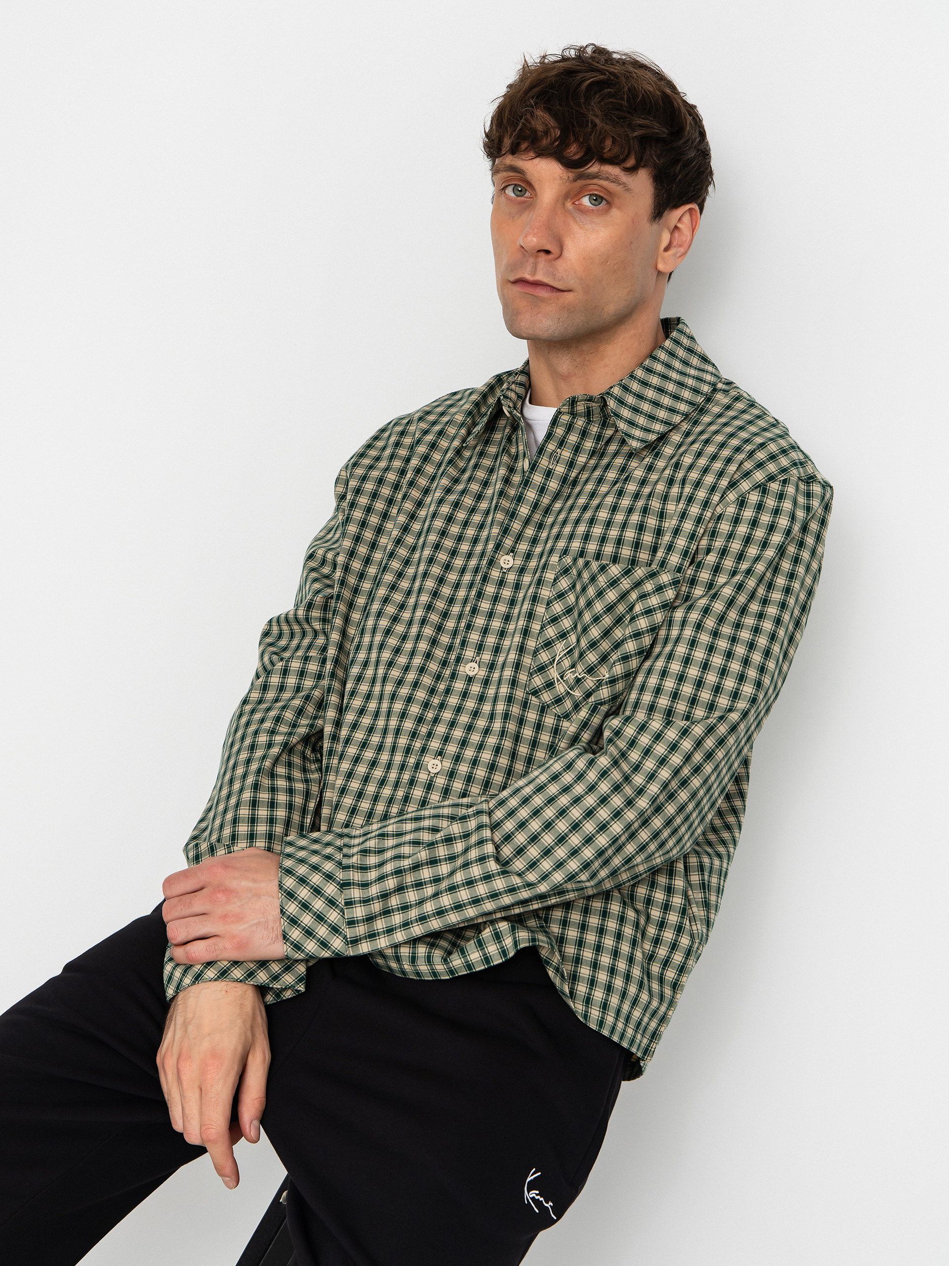 Ing Karl Kani Signature Check Boxy