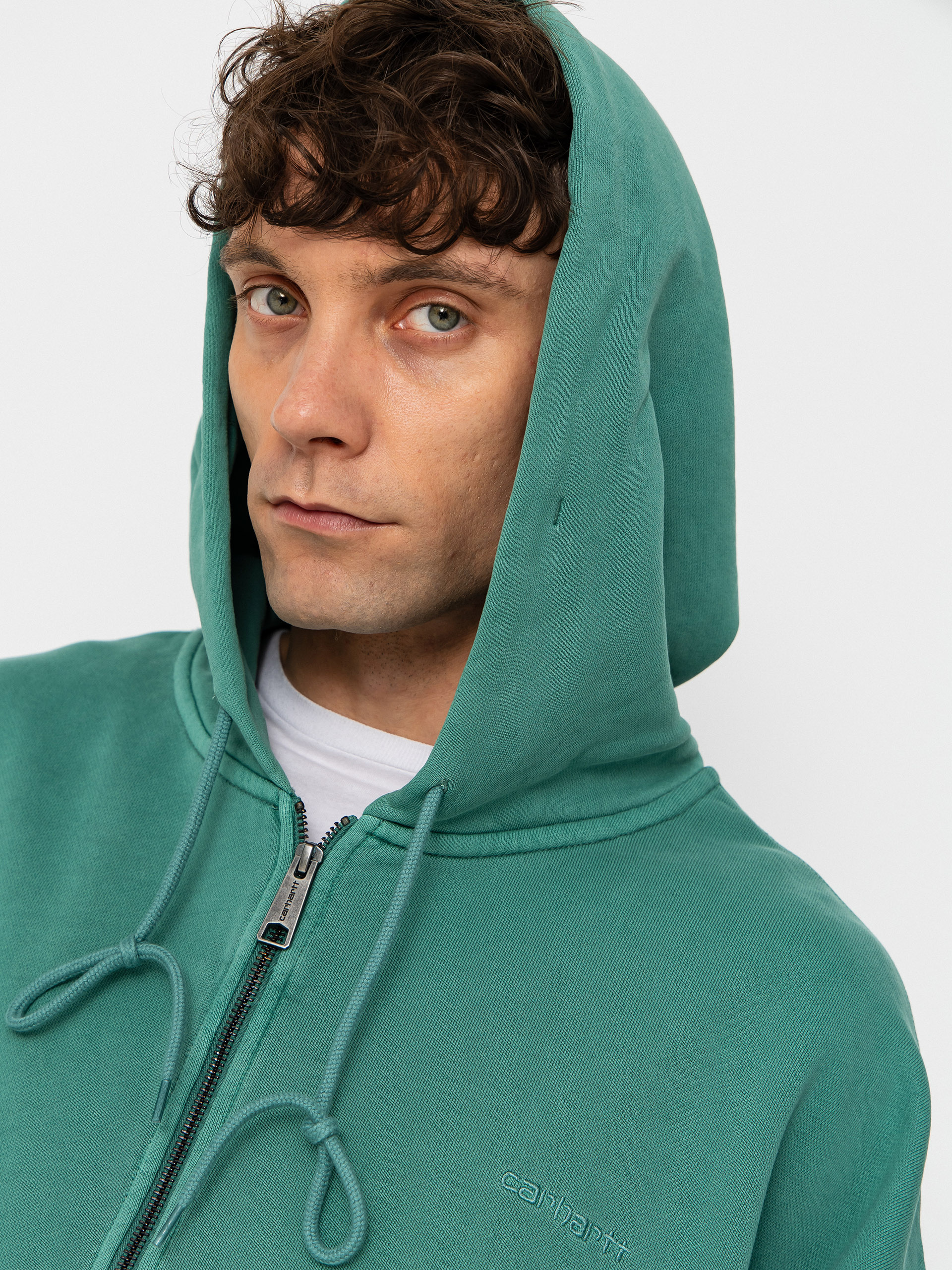 Kapucnis pulóver Carhartt WIP Benton ZHD (lily)
