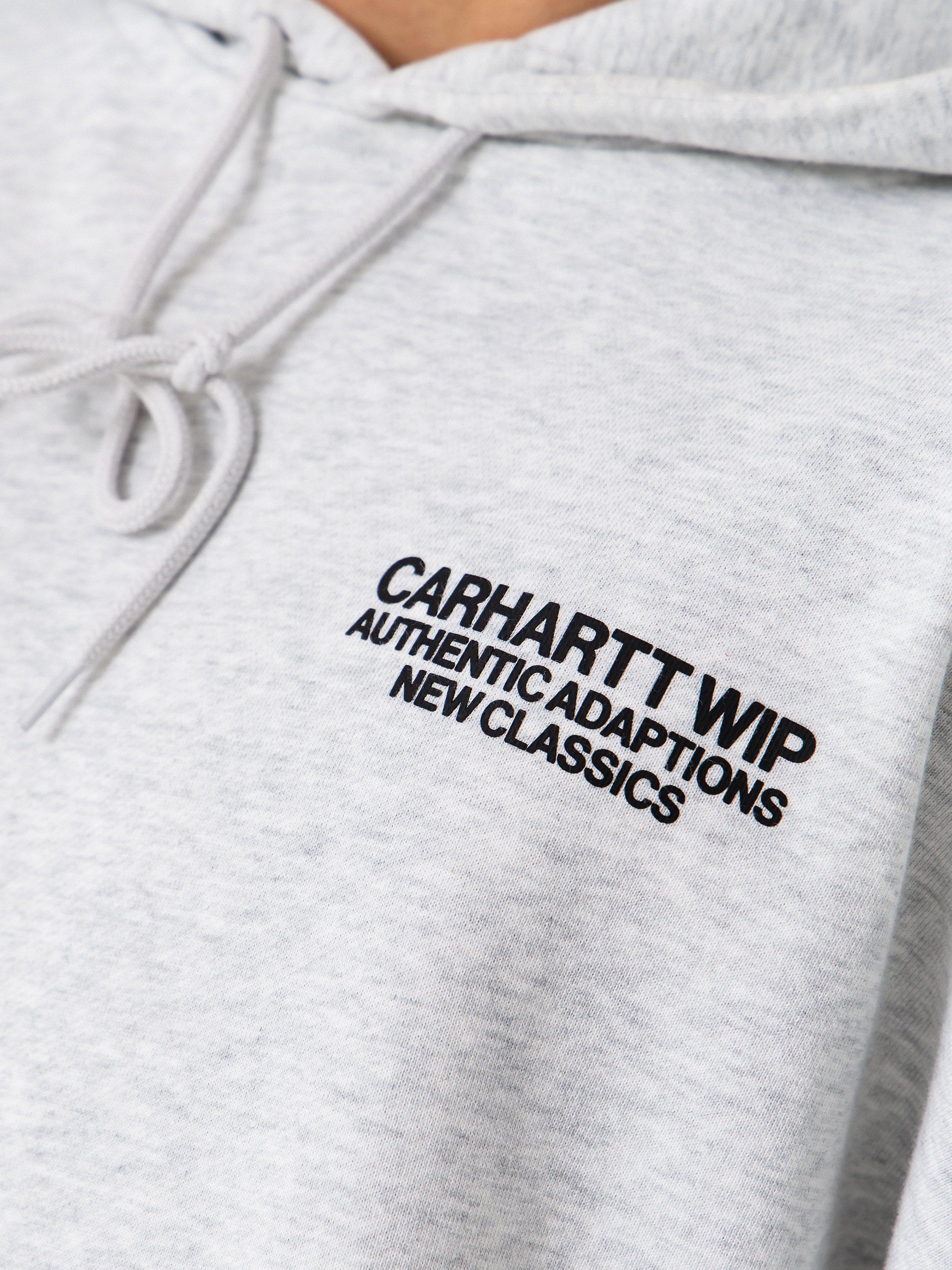 Kapucnis pulóver Carhartt WIP Sean Hamilton HD (ash heather)