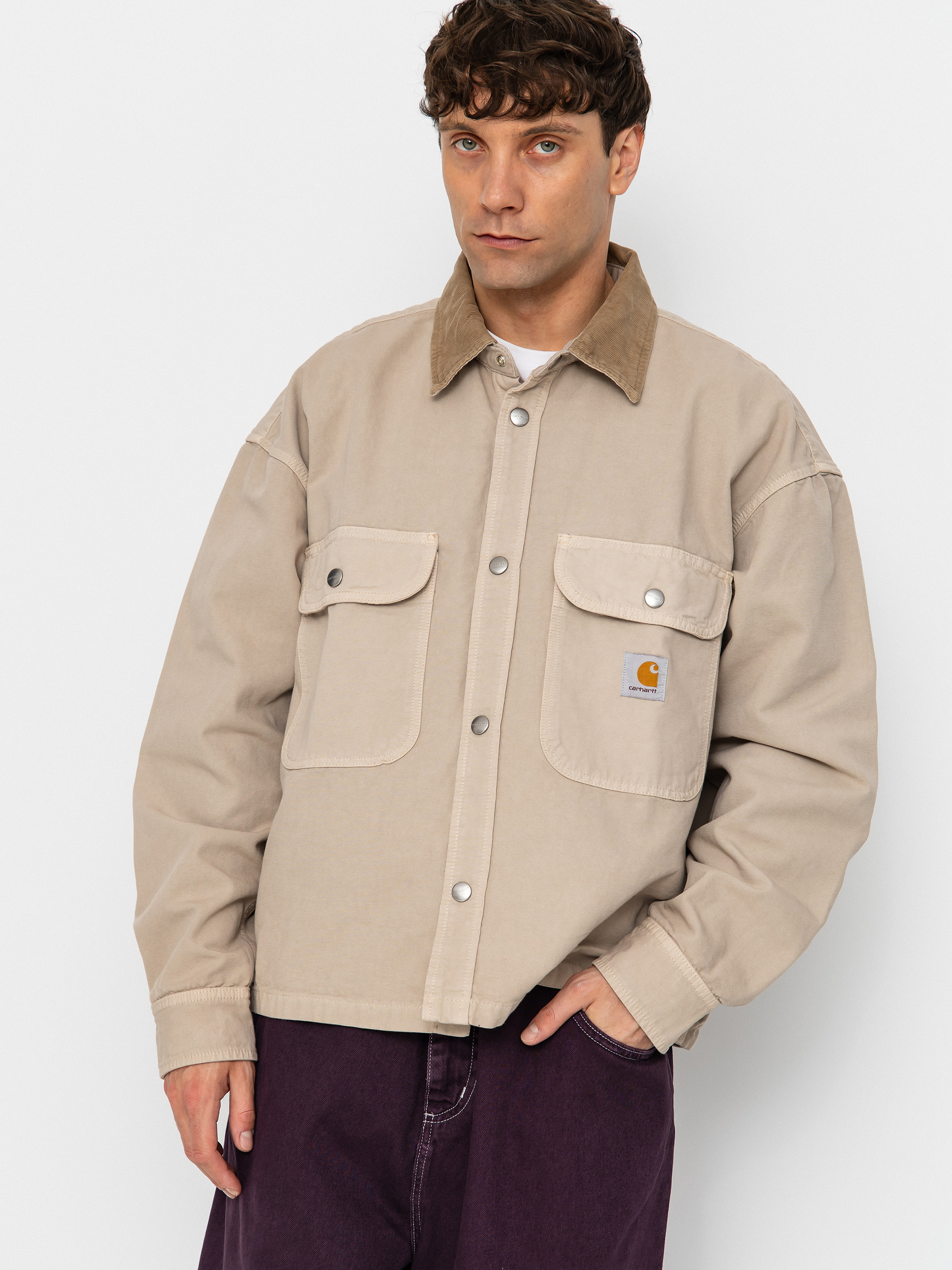 Carhartt WIP Prescott Dzseki (string/leather)