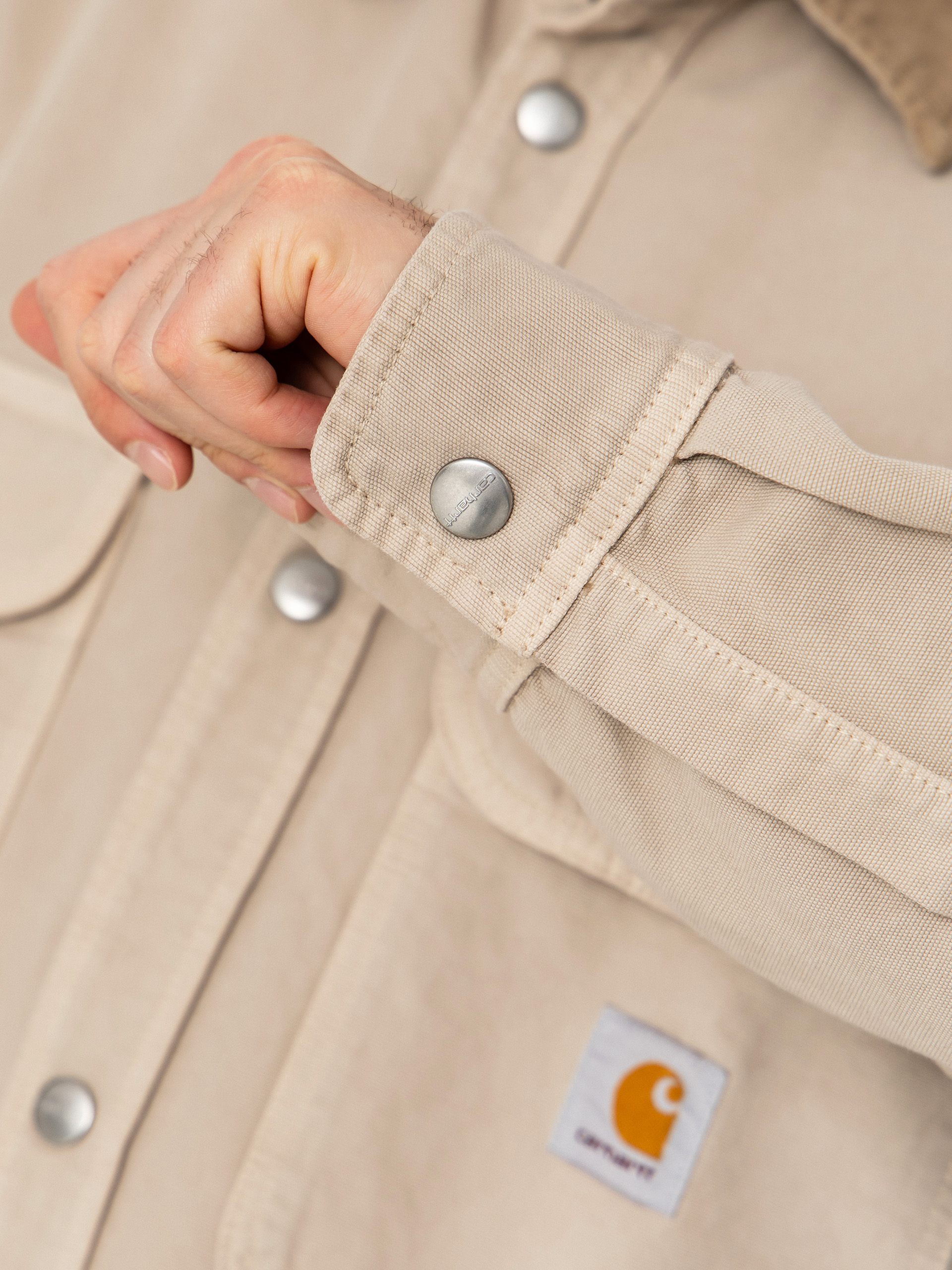 Carhartt WIP Prescott Dzseki (string/leather)