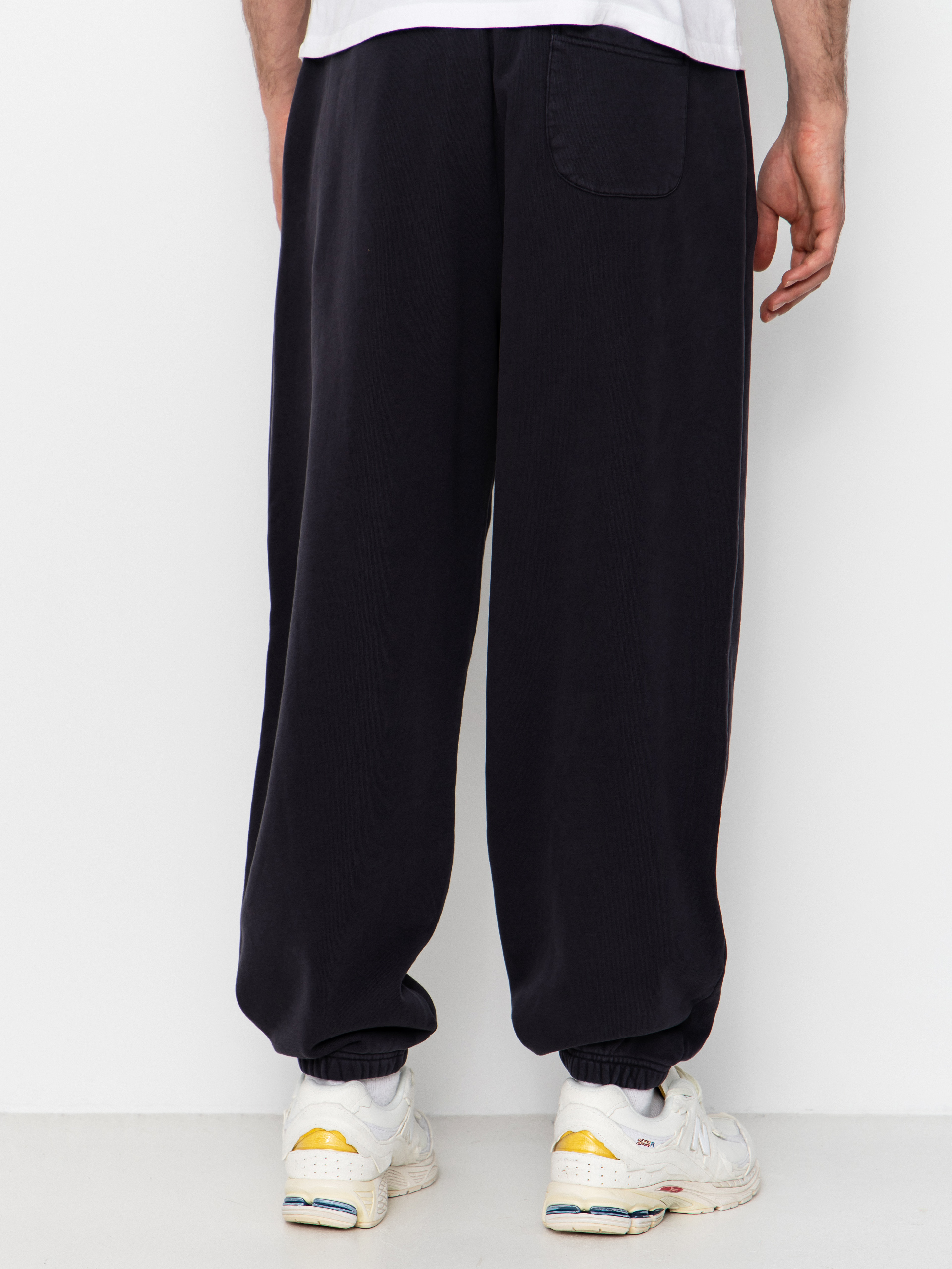 Deus Ex Machina Shield Garment Dyed Track Kisnadrág (black)