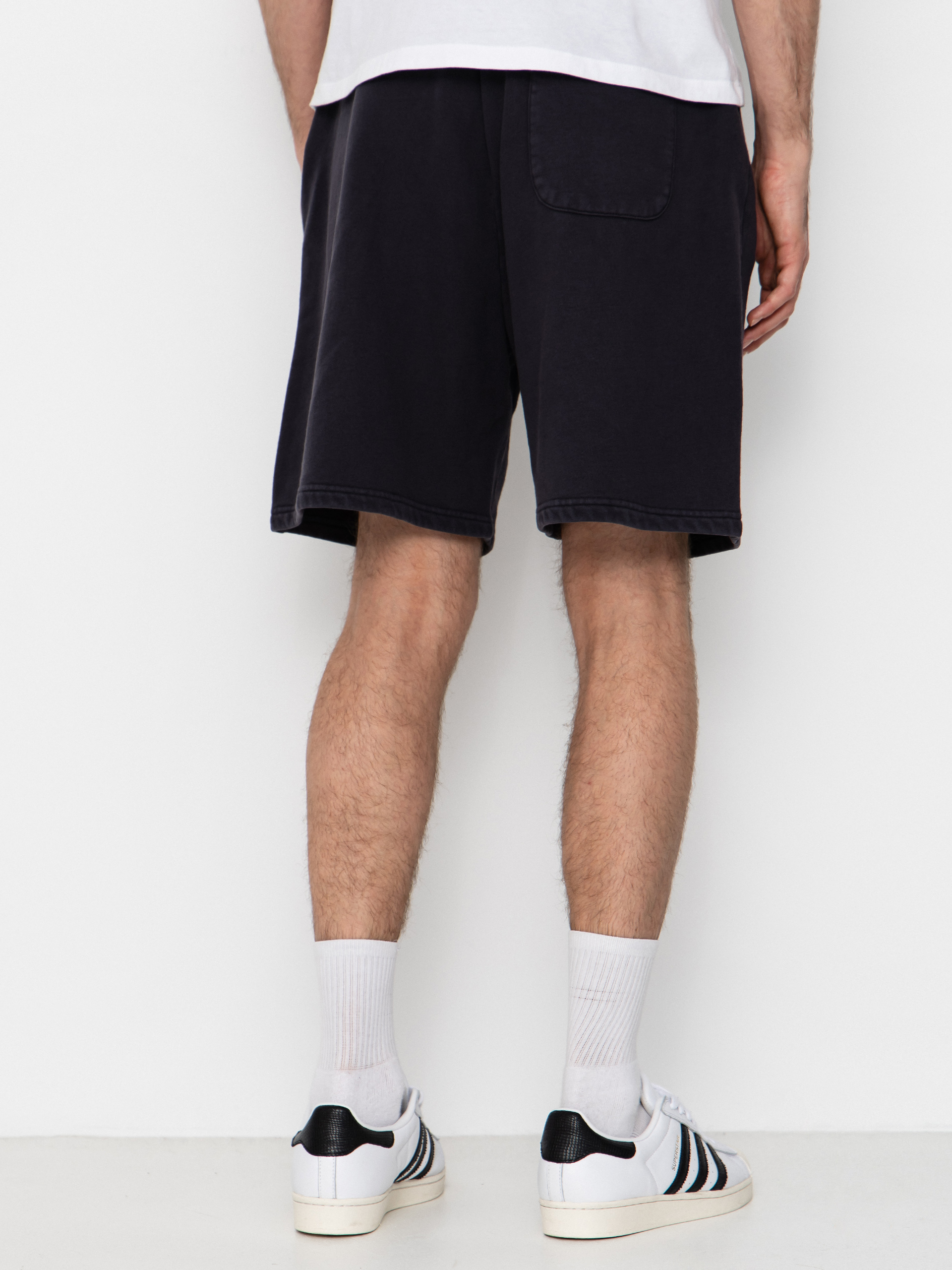 Deus Ex Machina Shield Garment Dyed Track Rövidnadrág (black)