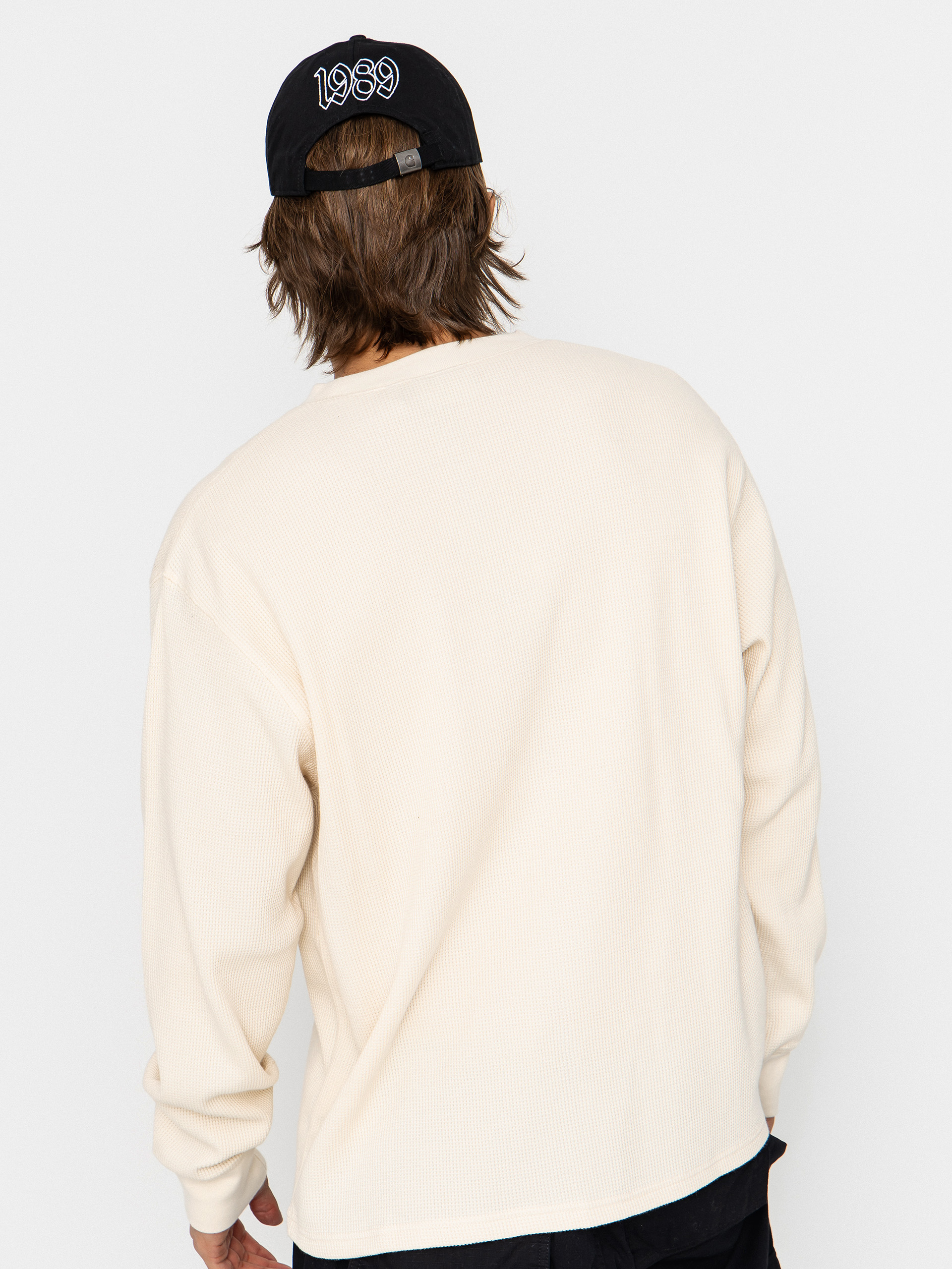 Carhartt WIP Eightynine Waffle Hosszú ujjú felső (natural/black)