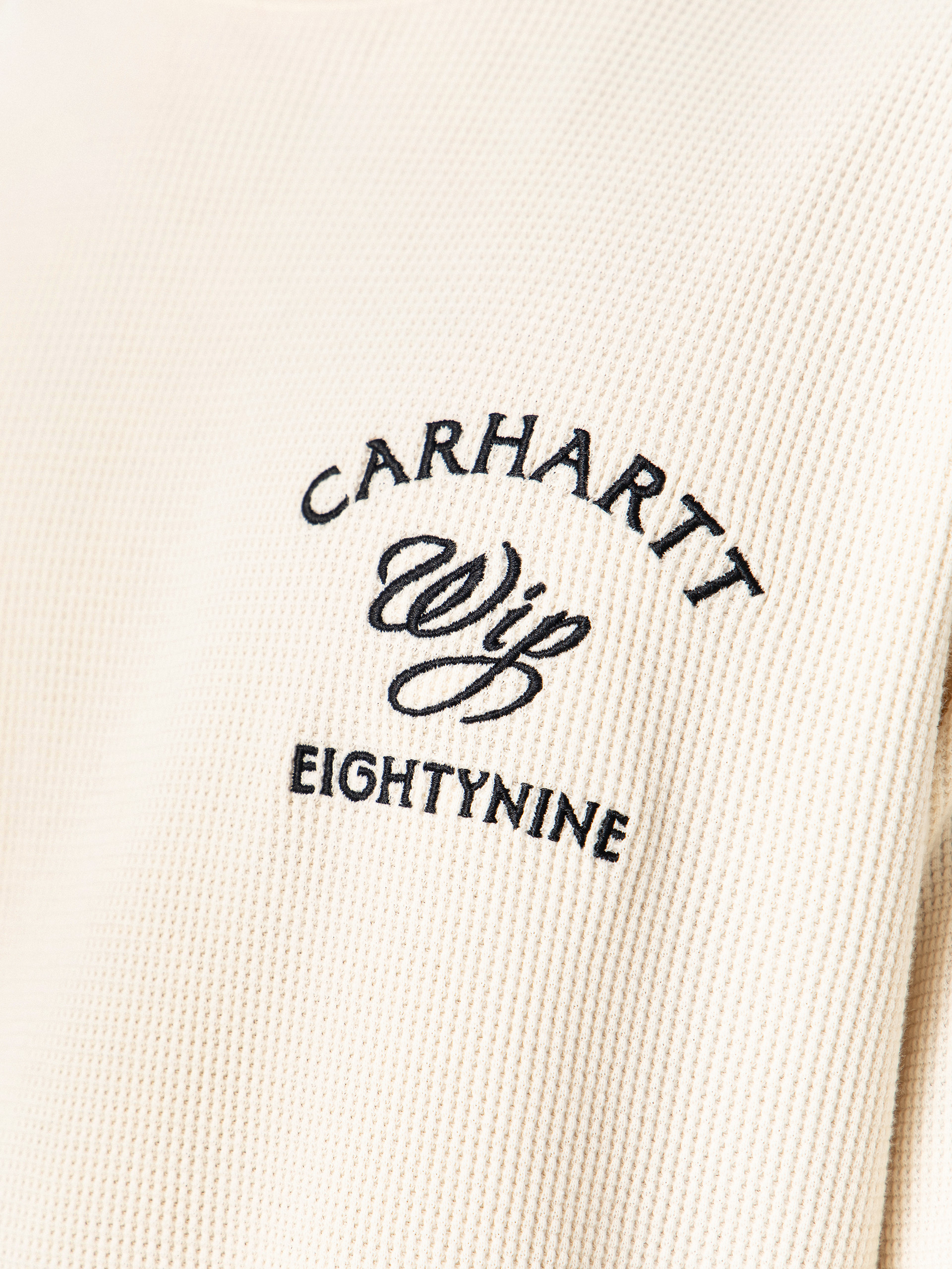 Carhartt WIP Eightynine Waffle Hosszú ujjú felső (natural/black)
