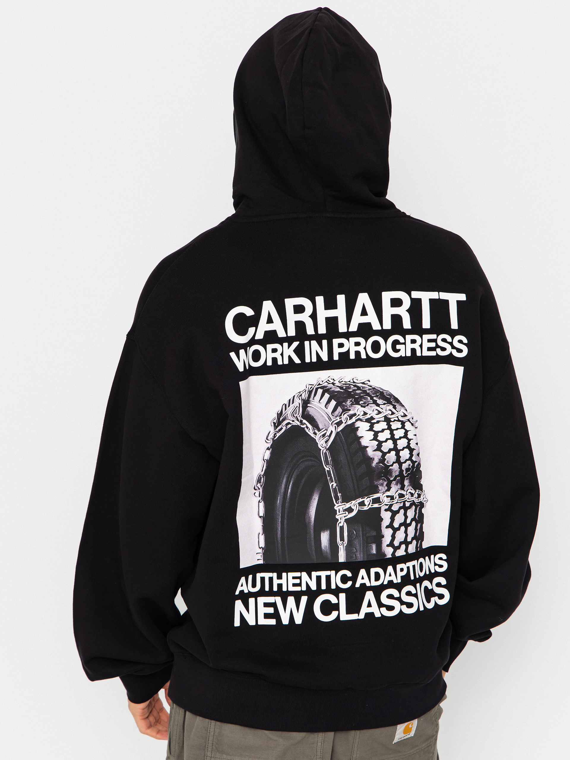 Kapucnis pulóver Carhartt WIP Sean Hamilton HD