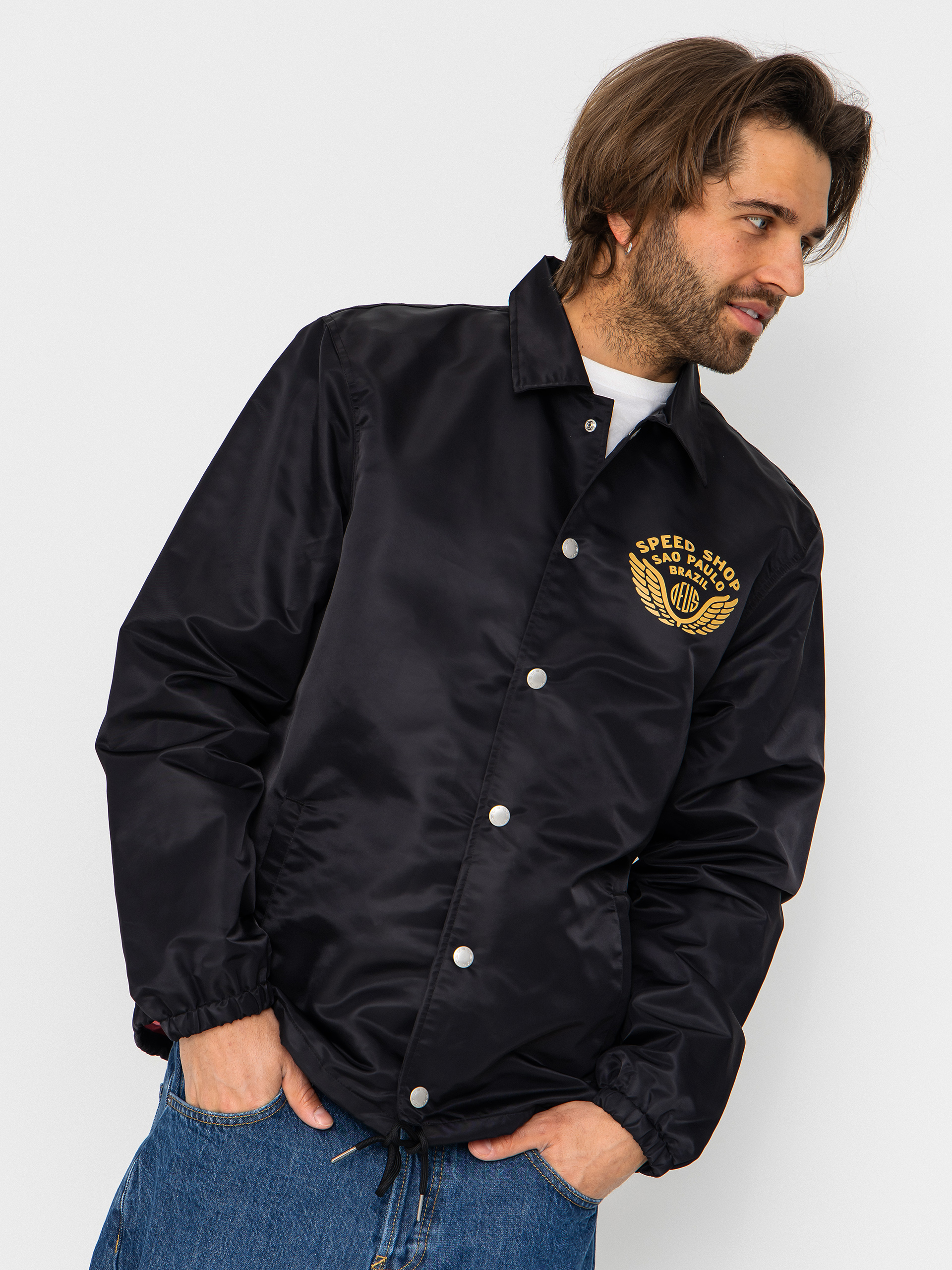 Dzseki Deus Ex Machina Munificence Nylon Coach (black)