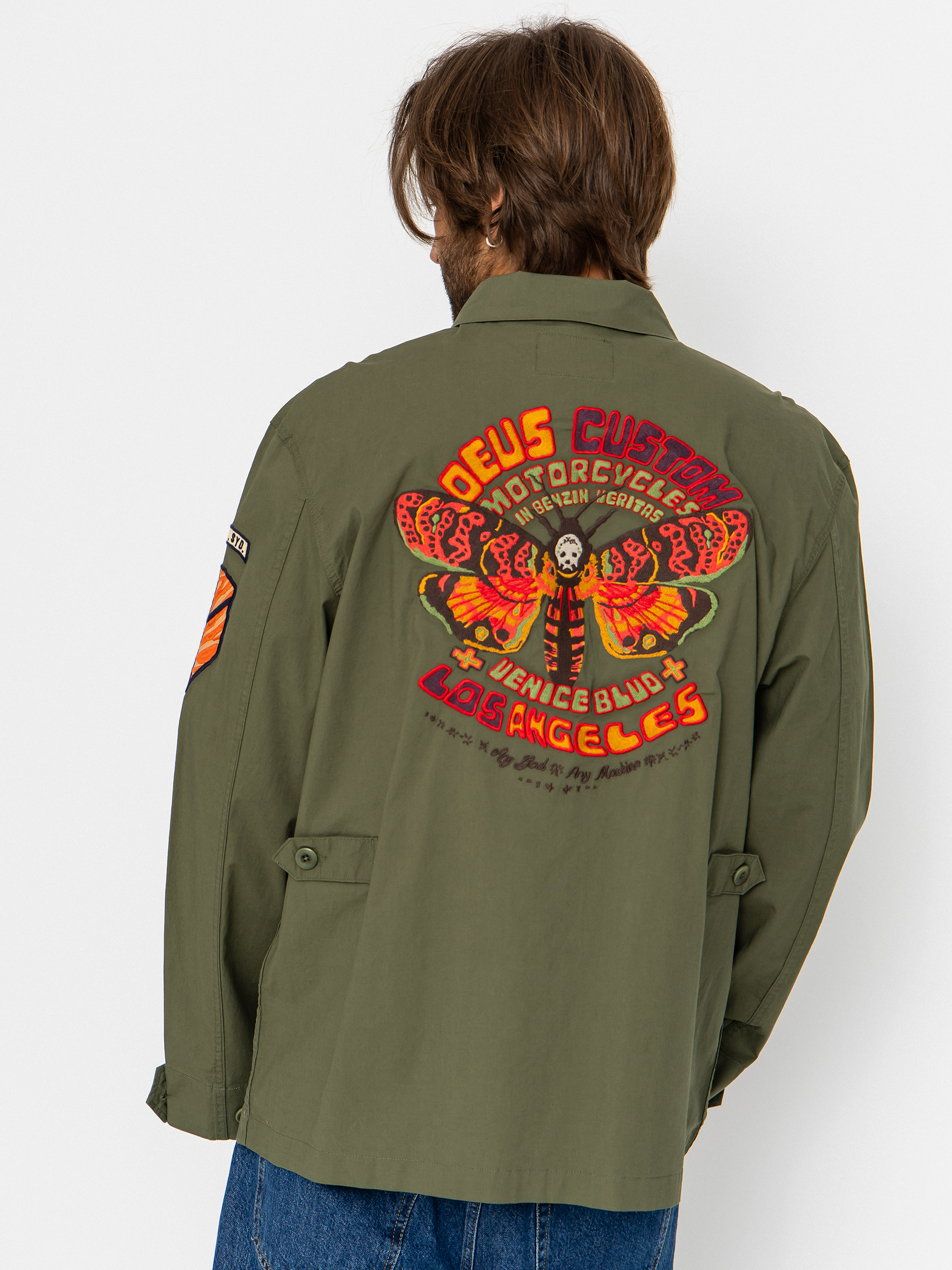 Ing Deus Ex Machina Power Overshirt (pine green)