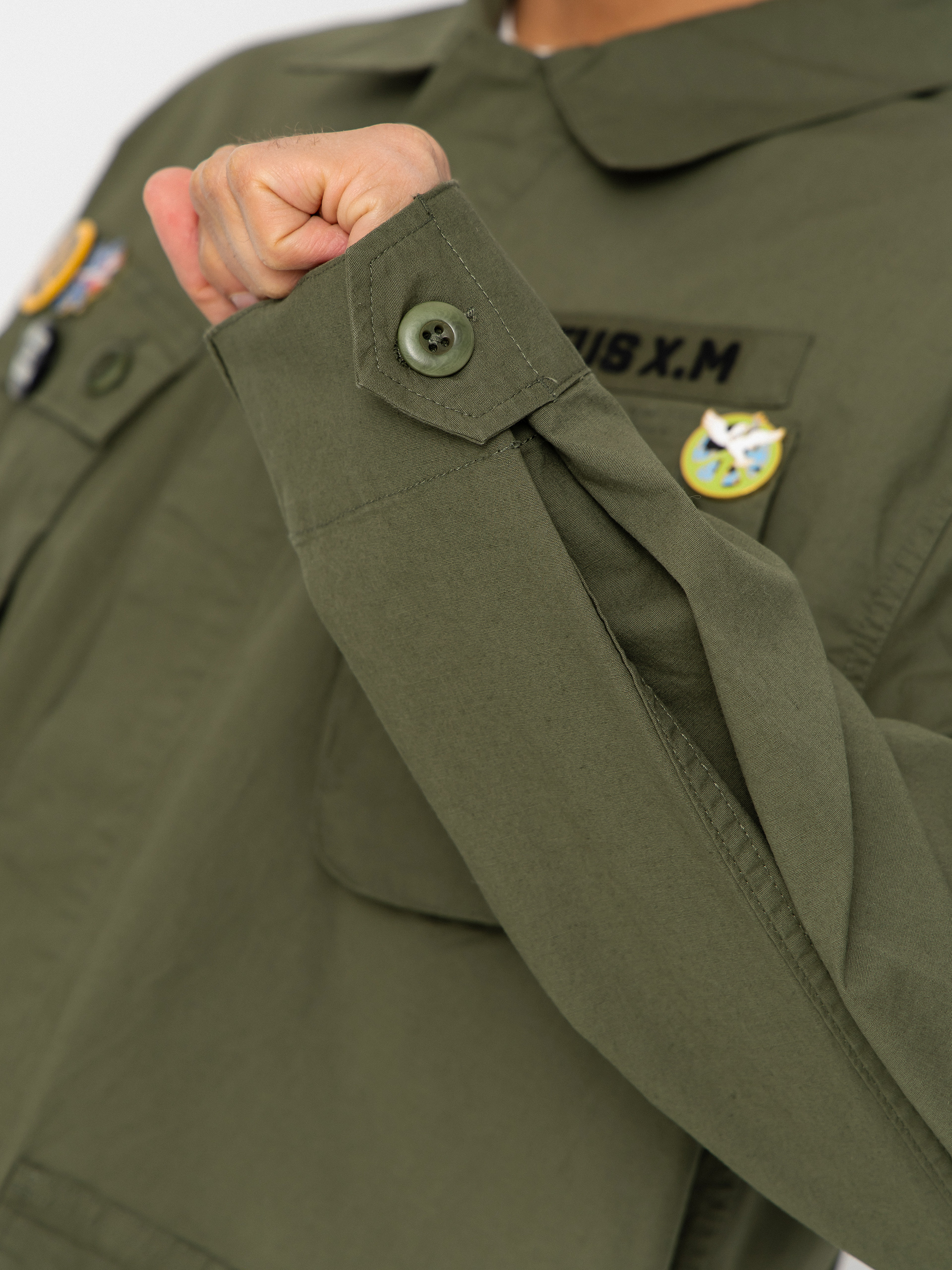 Ing Deus Ex Machina Power Overshirt (pine green)